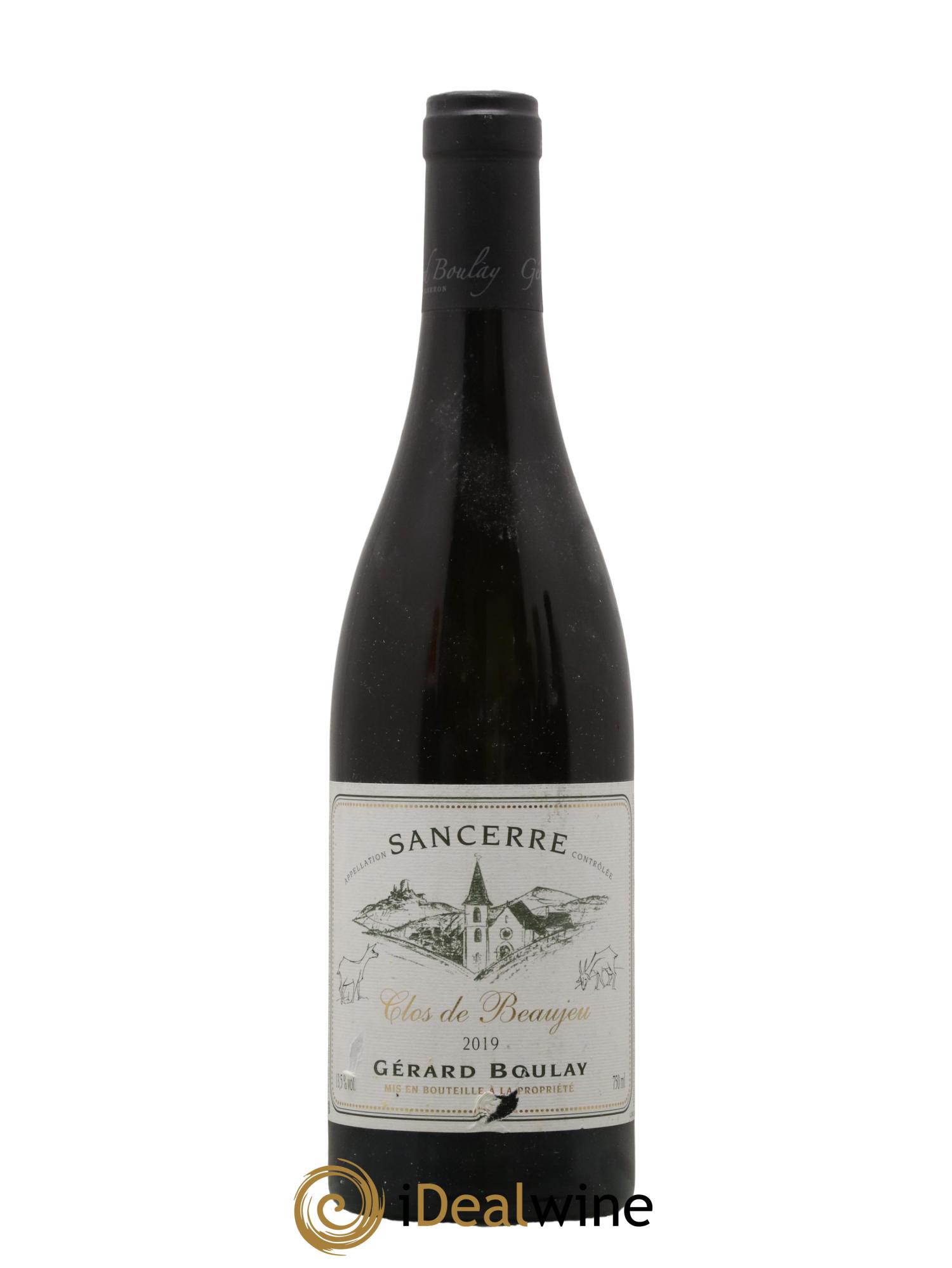 Sancerre Clos de Beaujeu Gérard Boulay 2019 - Lot de 1 bouteille - 0