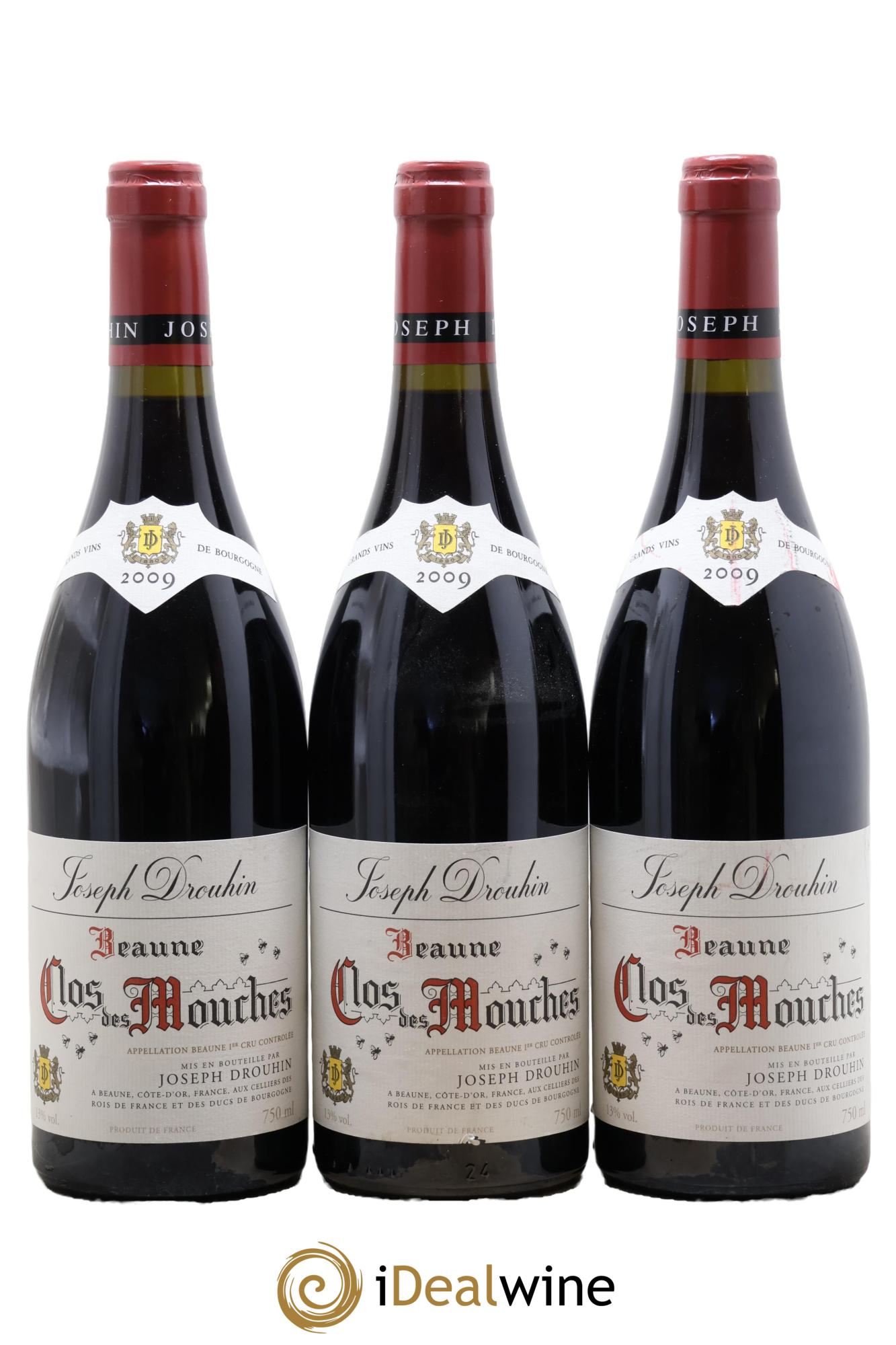 Beaune 1er Cru Clos des Mouches Joseph Drouhin 2009 - Lot de 3 bouteilles - 0
