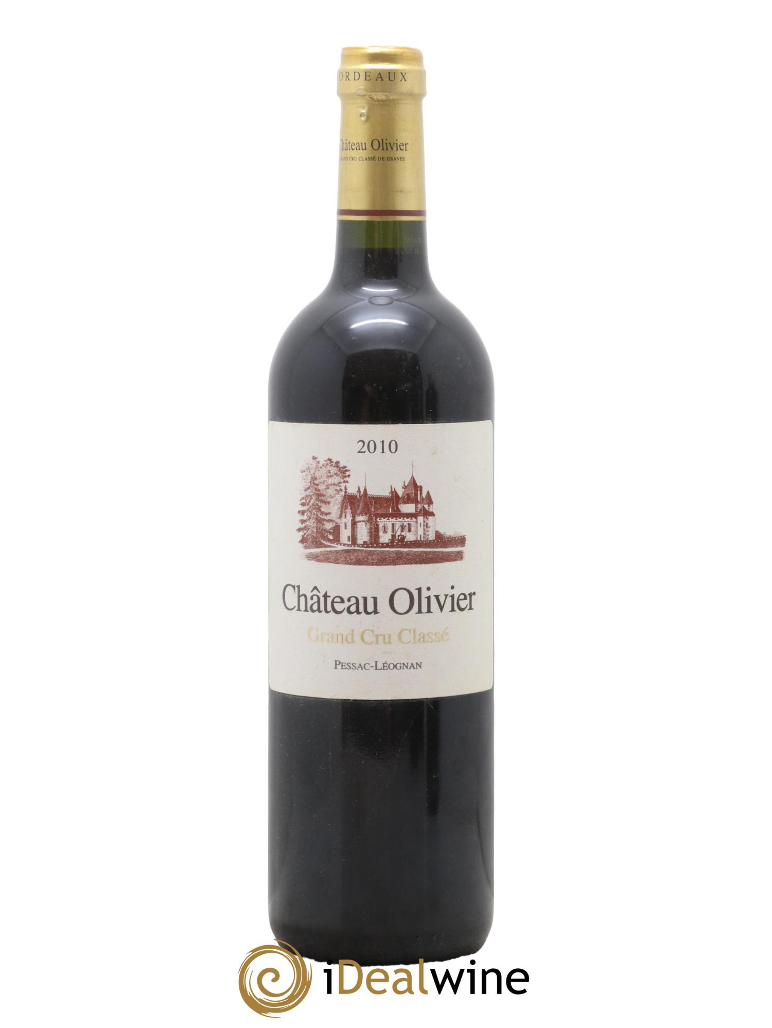 Château Olivier Cru Classé de Graves 2010 - Lot de 1 bouteille - 0