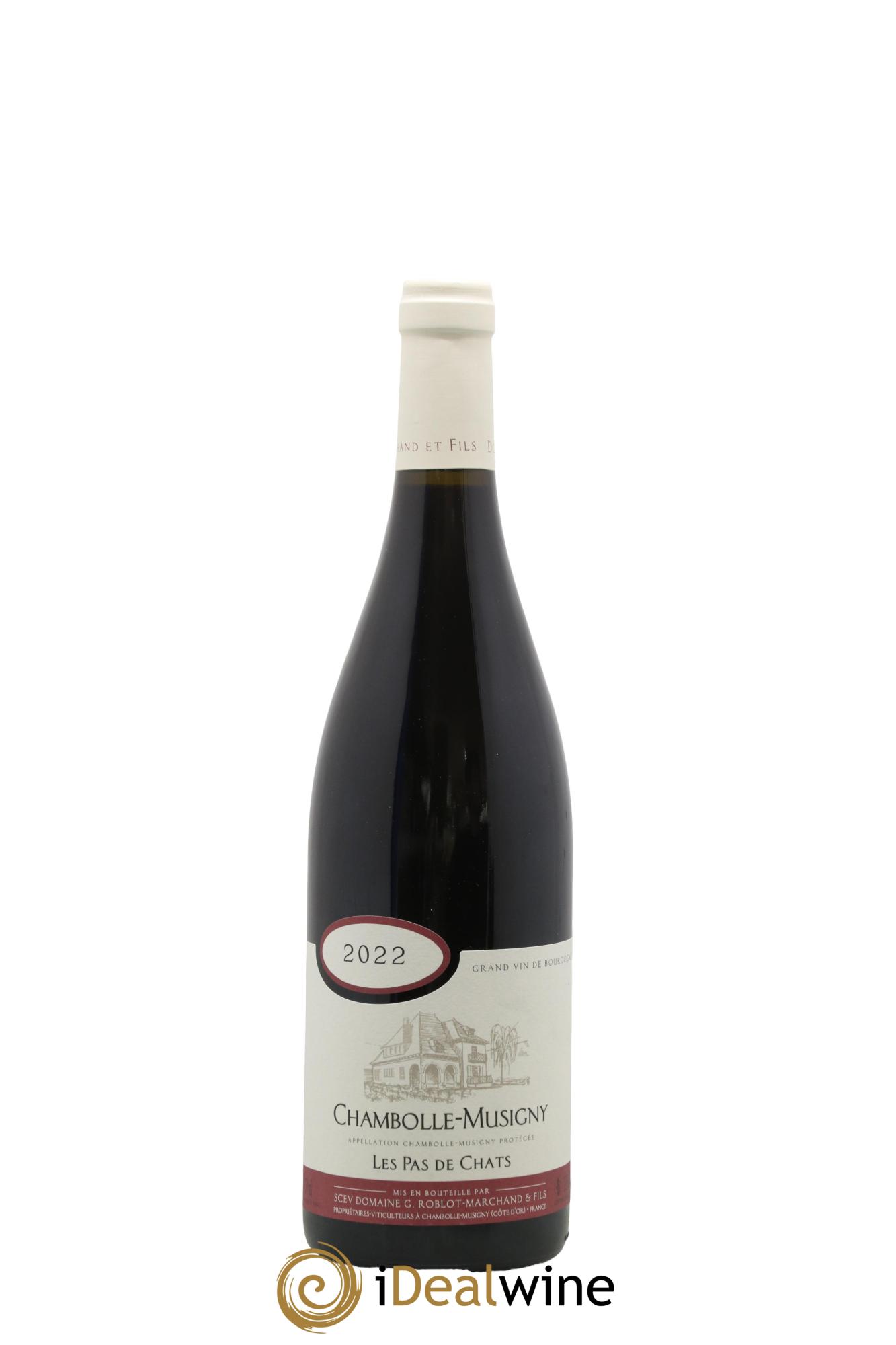 Chambolle-Musigny Roblot Marchand Les Pas De Chats 2022 - Lot de 1 bouteille - 0