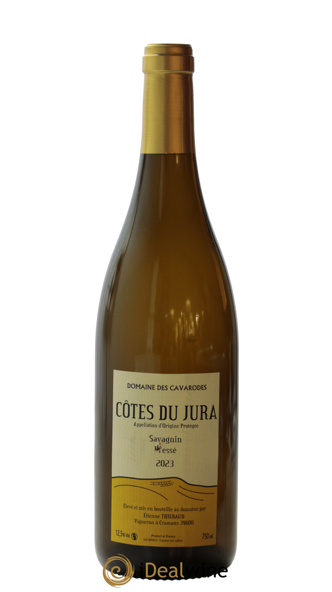 Côtes du Jura Savagnin pressé Cavarodes (Domaine des) - Etienne Thiébaud 2023 - Lot de 1 bouteille - 0