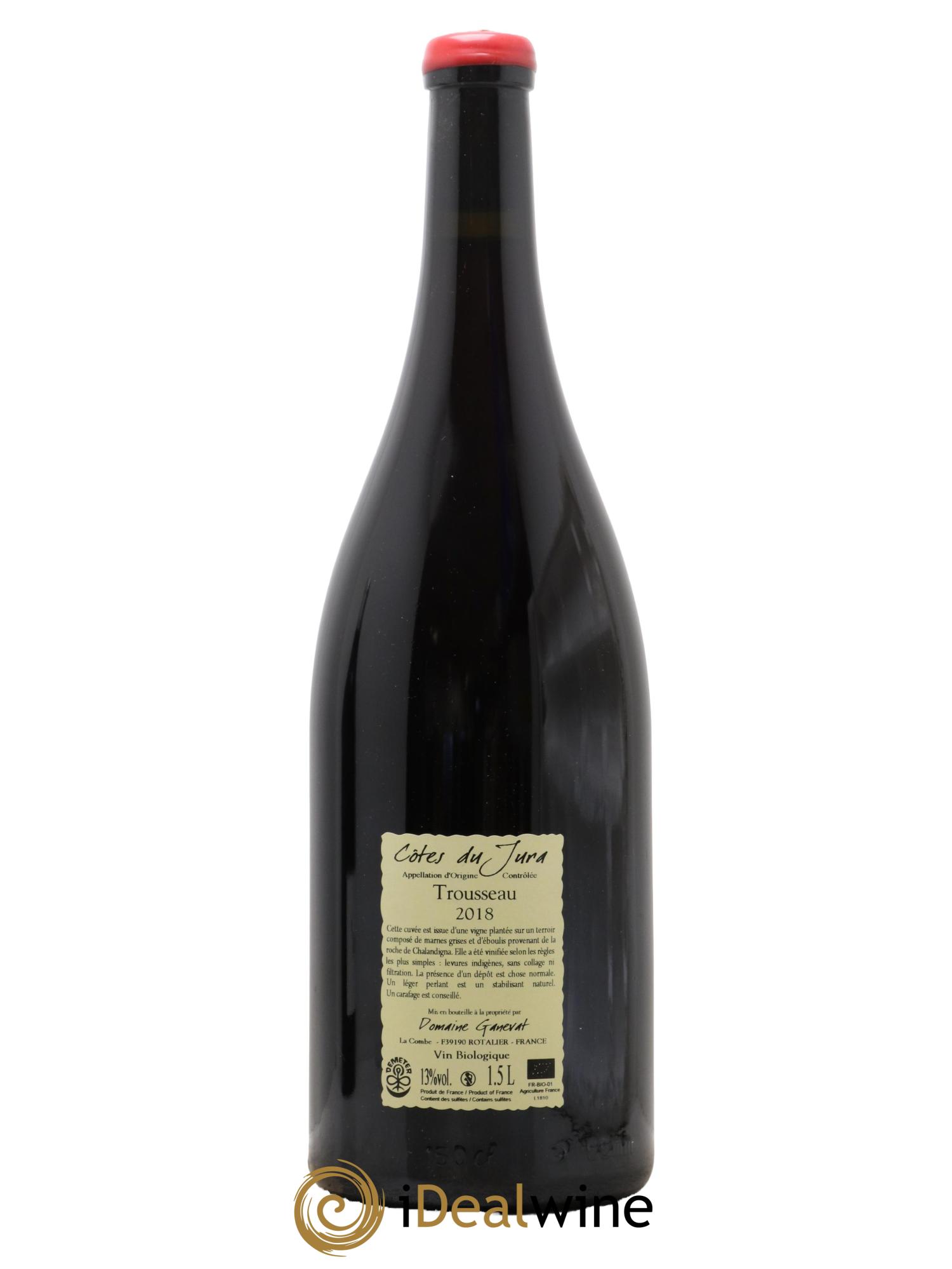Côtes du Jura Plein Sud Jean-François Ganevat (Domaine) 2018 - Lot de 1 magnum - 1