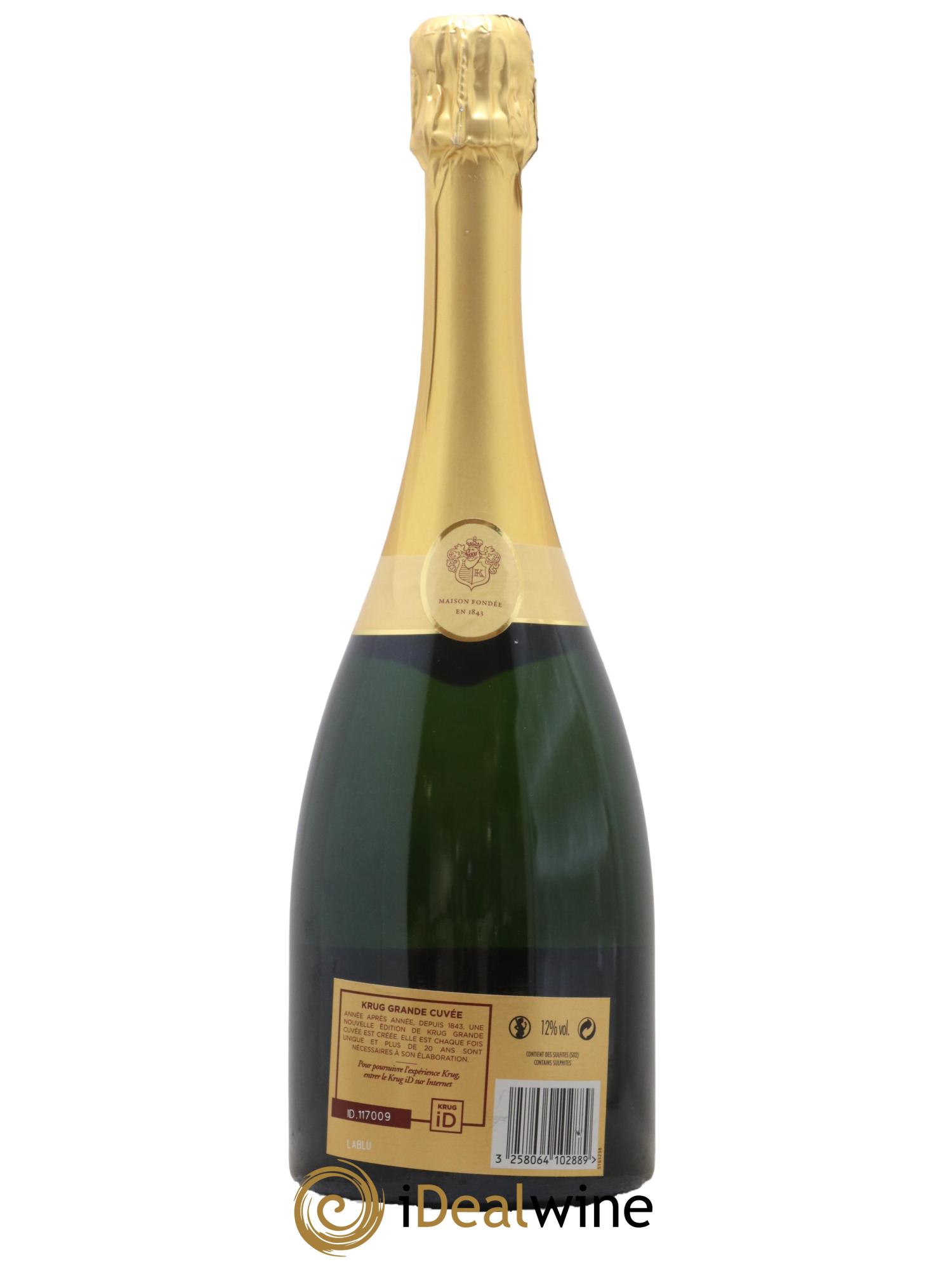 Grande Cuvée - 159ème édition Krug - Lot de 1 bouteille - 1