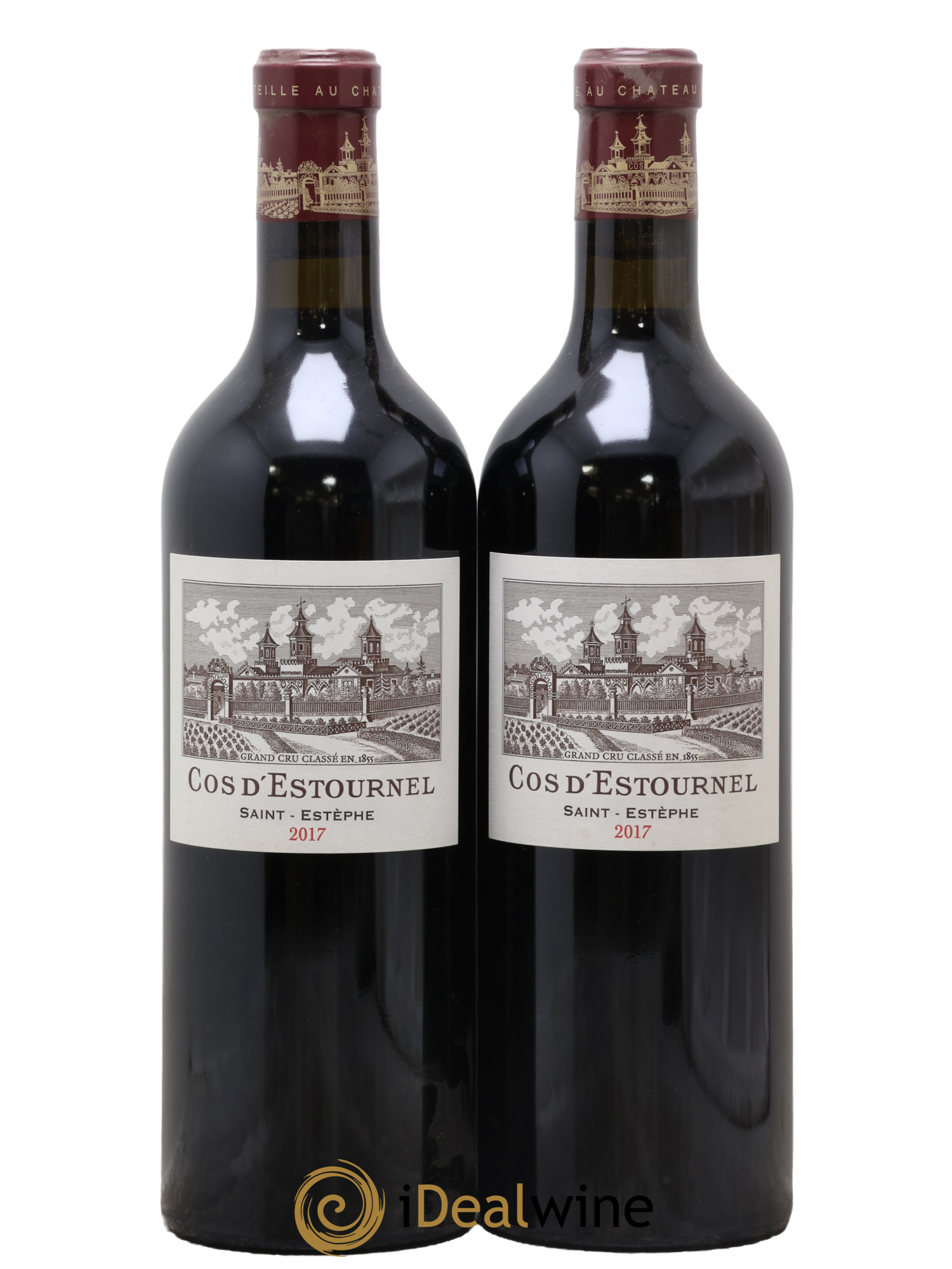 Cos d'Estournel 2ème Grand Cru Classé 2017 - Lot de 2 bouteilles - 0