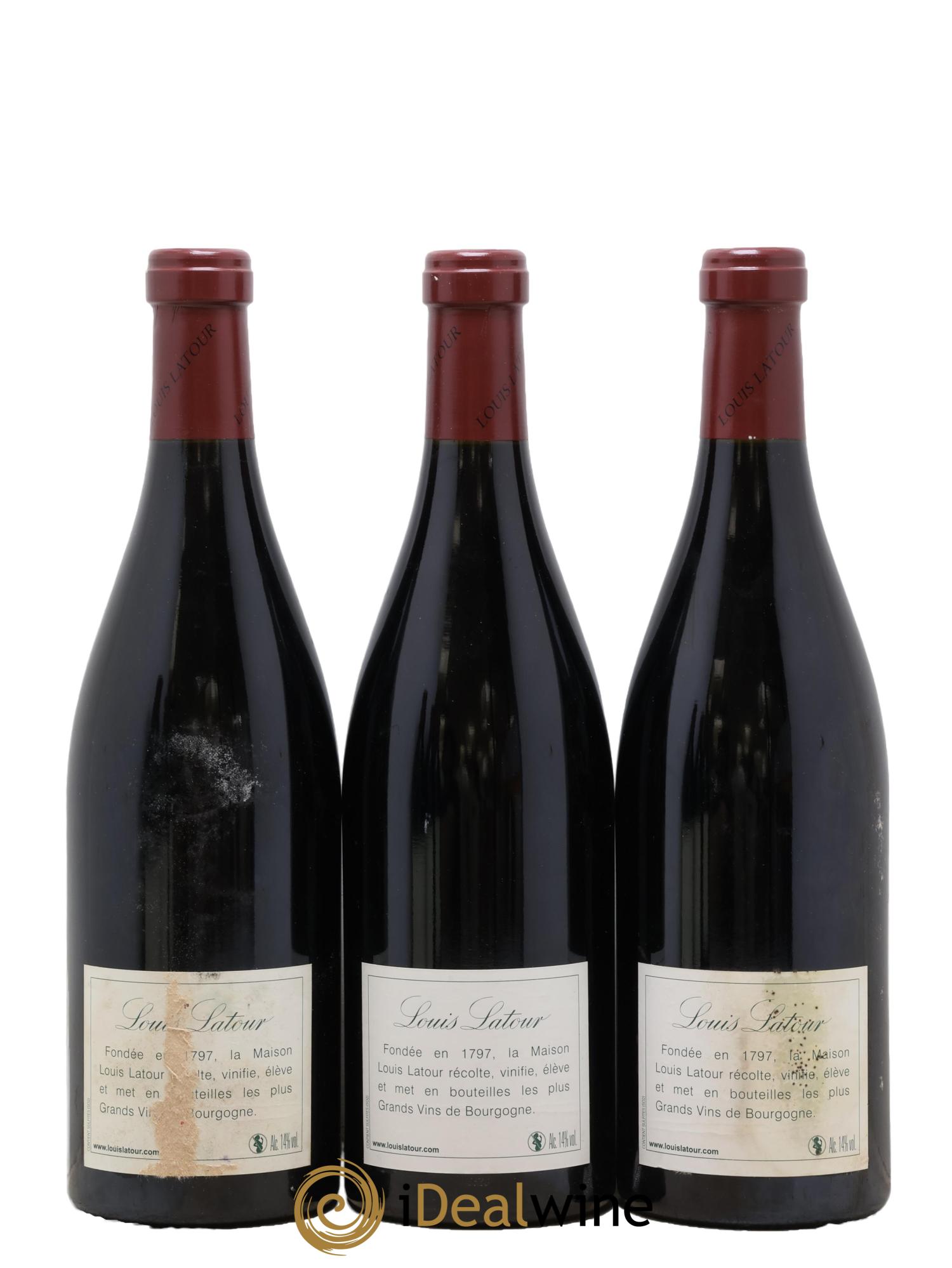 Charmes-Chambertin Grand Cru Louis Latour 2009 - Lot of 3 bottles - 1