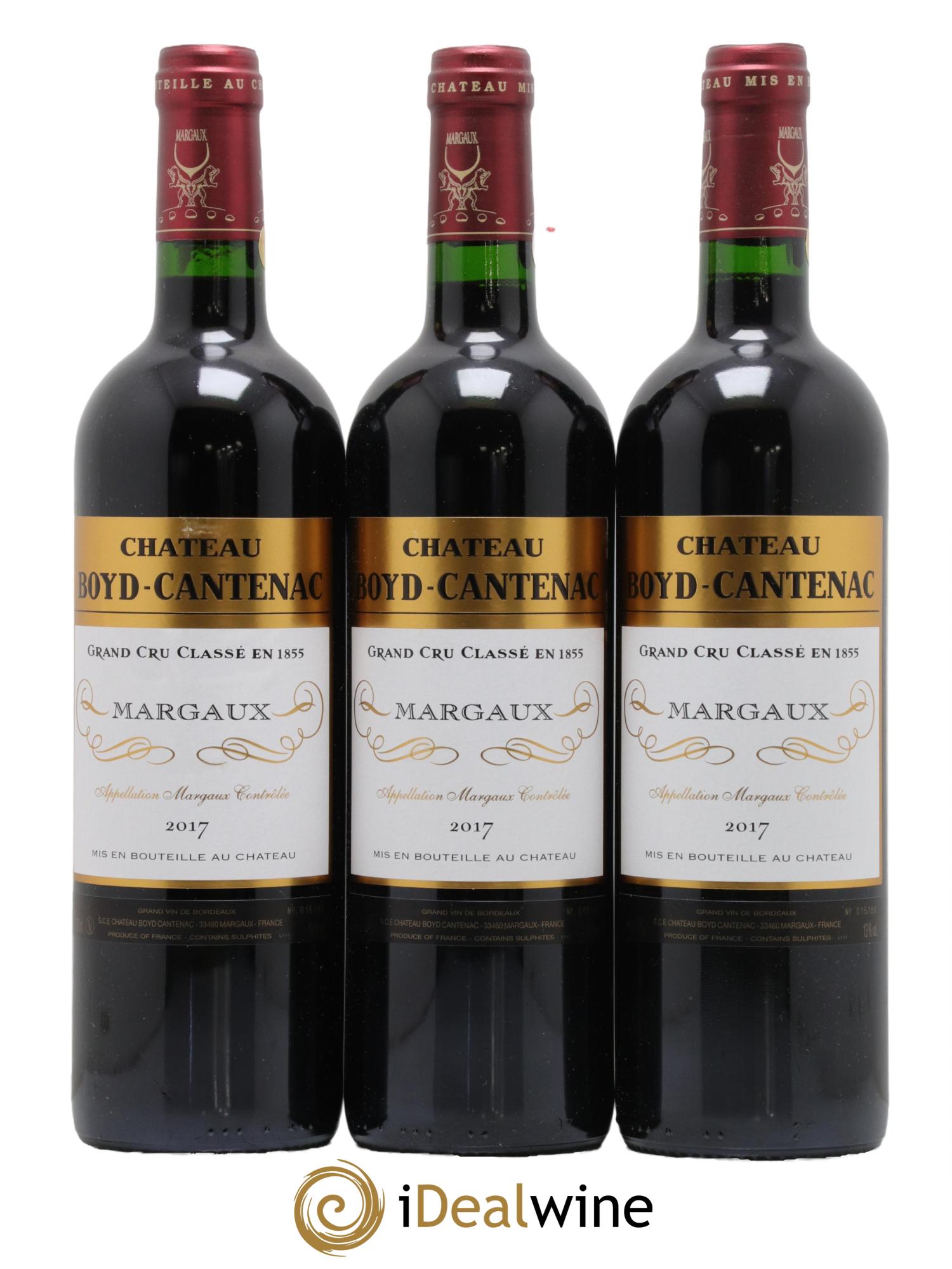 Château Boyd Cantenac 3ème Grand Cru Classé 2017 - Lot de 6 bouteilles - 2