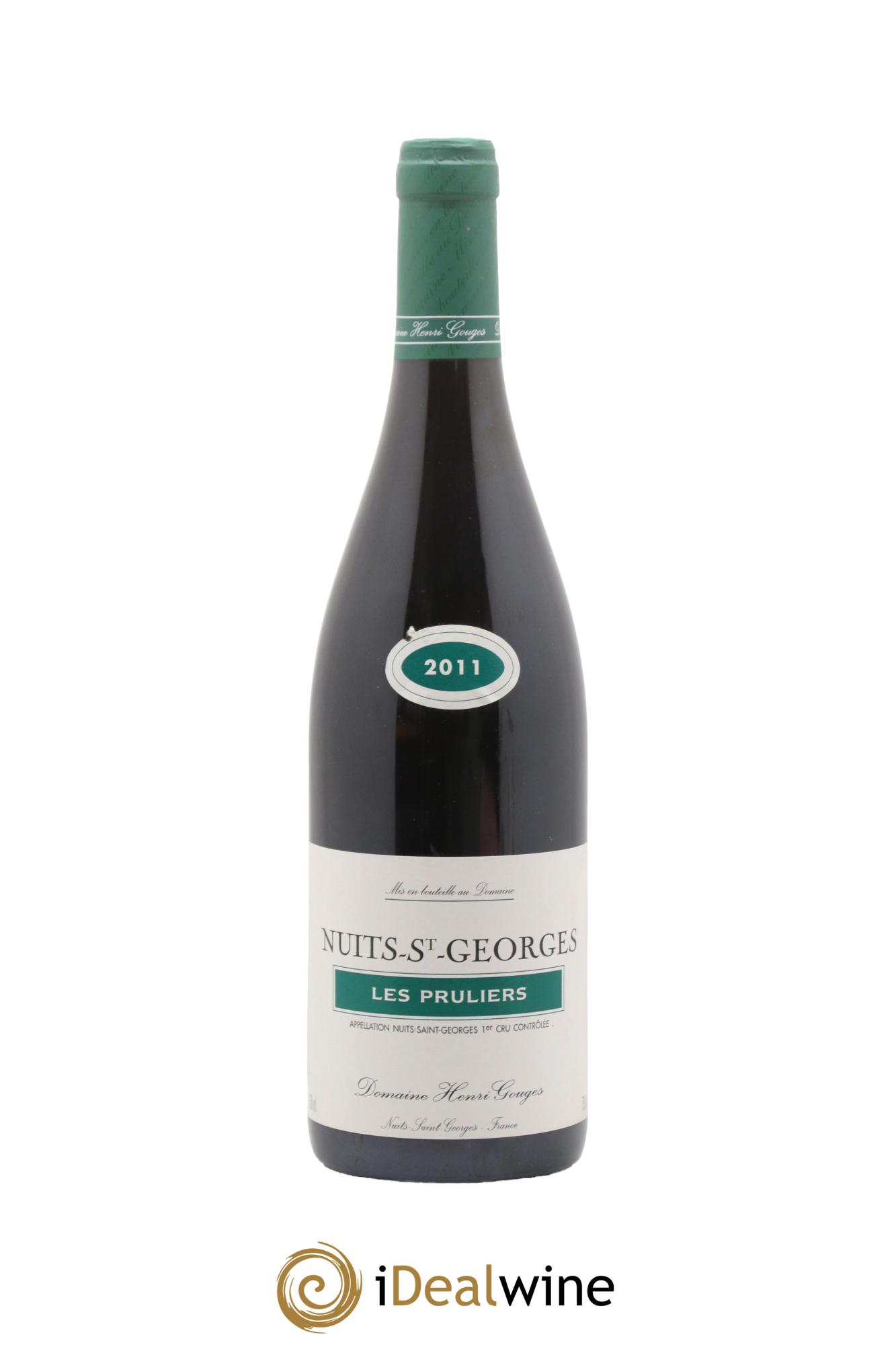 Nuits-Saint-Georges 1er Cru Les Pruliers Henri Gouges 2011 - Lot de 1 bouteille - 0