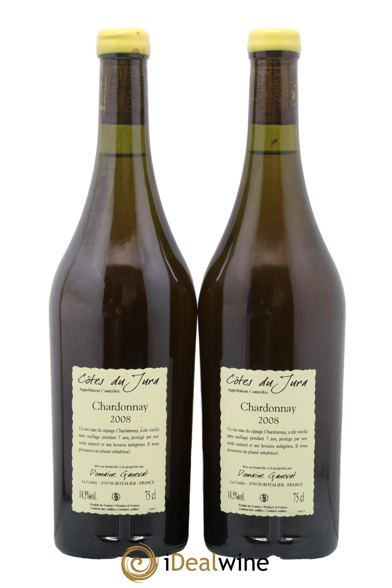 Côtes du Jura Cuvée du Pépé Jean-François Ganevat (Domaine) 2008 - Lotto di 2 bottiglie - 1