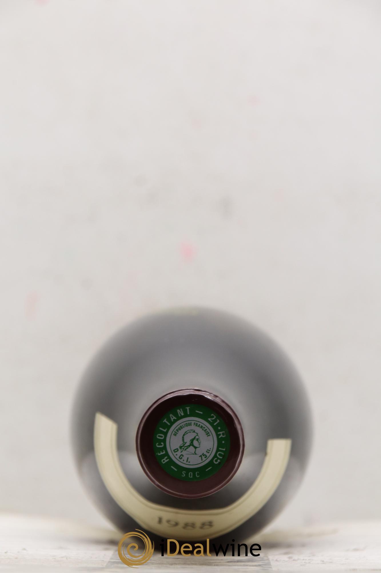 Clos de Vougeot Grand Cru Moine-Hudelot (Domaine) 1988 - Lot of 3 bottles - 1