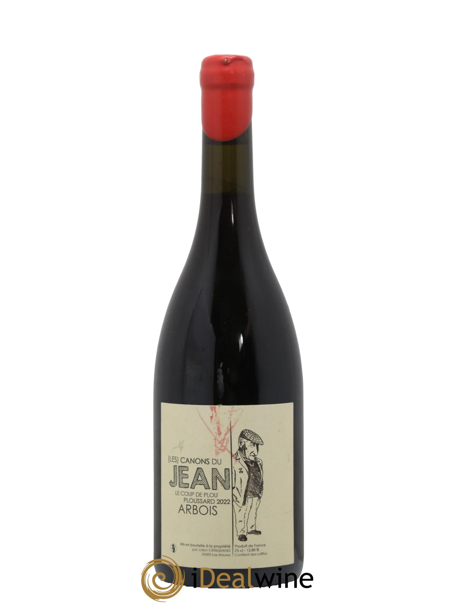 Arbois Ploussard Les Canons du Jean Julien Crinquant 2022 - Lot de 1 bouteille - 0