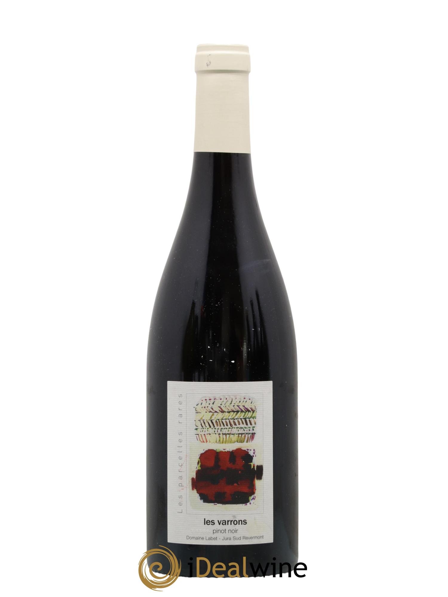 Côtes du Jura Pinot Noir Les Varrons Sélection Massale Romain - Julien - Charline Labet 2022 - Lot de 1 bouteille - 0