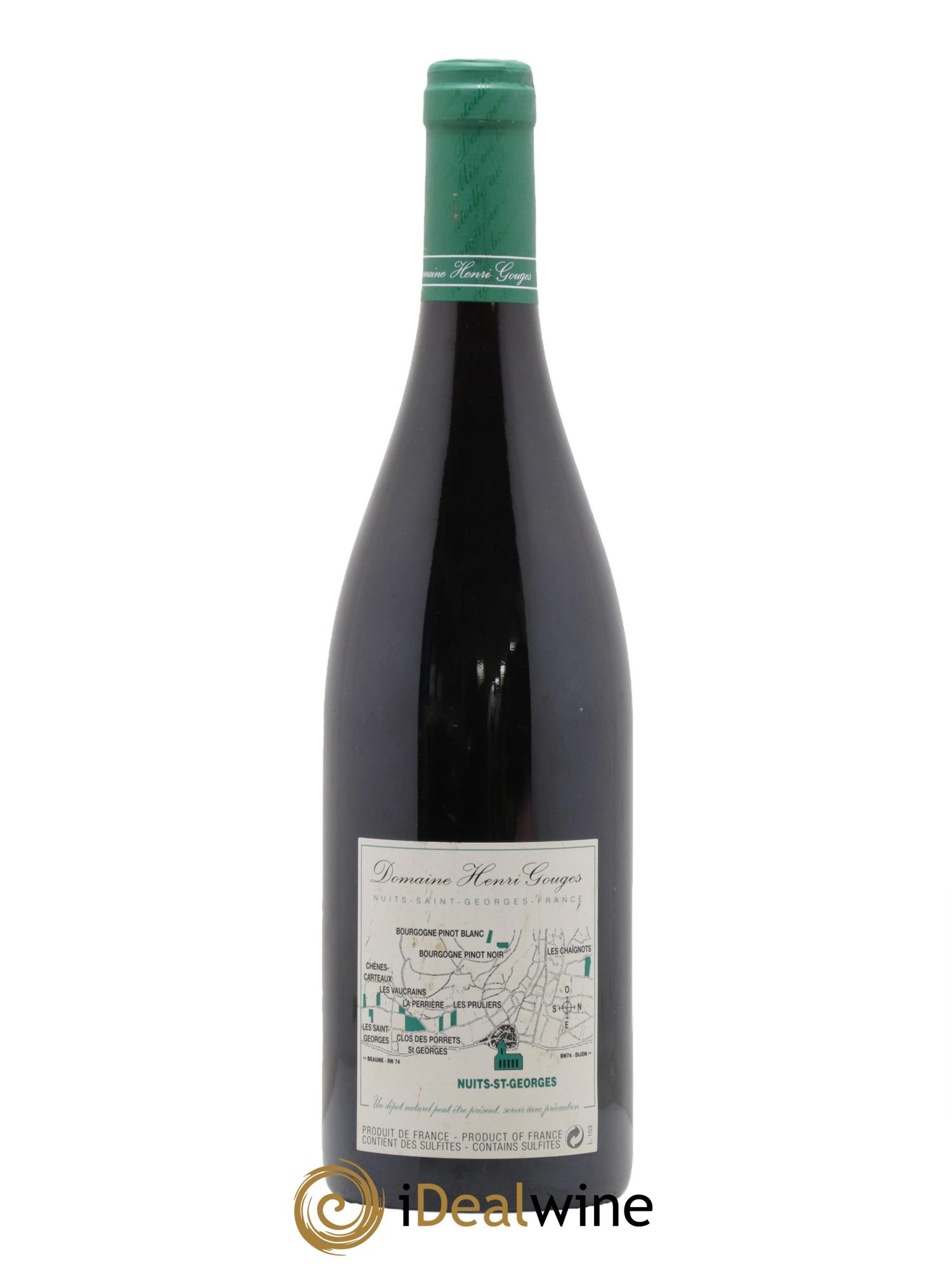 Nuits-Saint-Georges 1er Cru Les Saints Georges Henri Gouges 2009 - Lot de 1 bouteille - 1