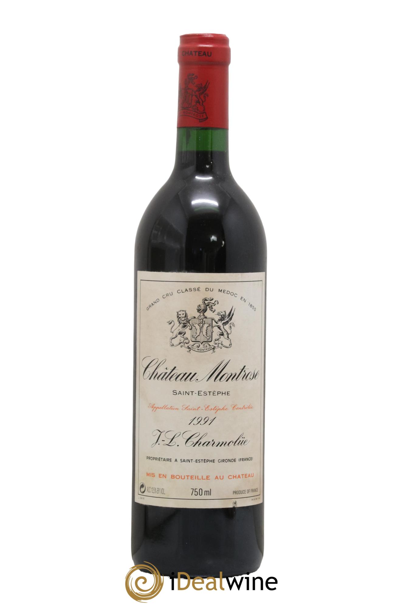 Château Montrose 2ème Grand Cru Classé 1991 - Lot de 1 bouteille - 0