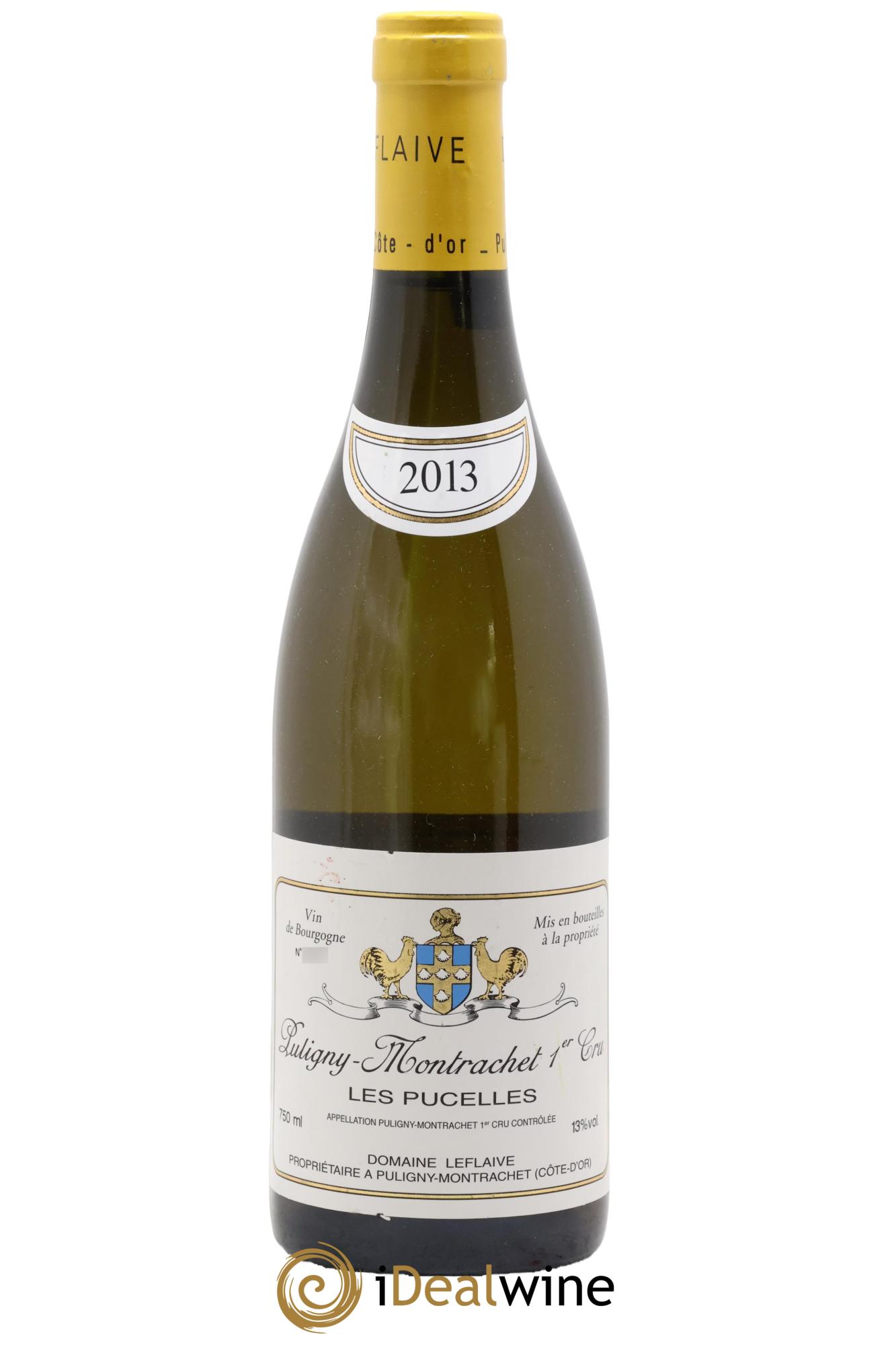 Puligny-Montrachet 1er Cru Les Pucelles Leflaive (Domaine) 2013 - Lot de 1 bouteille - 0