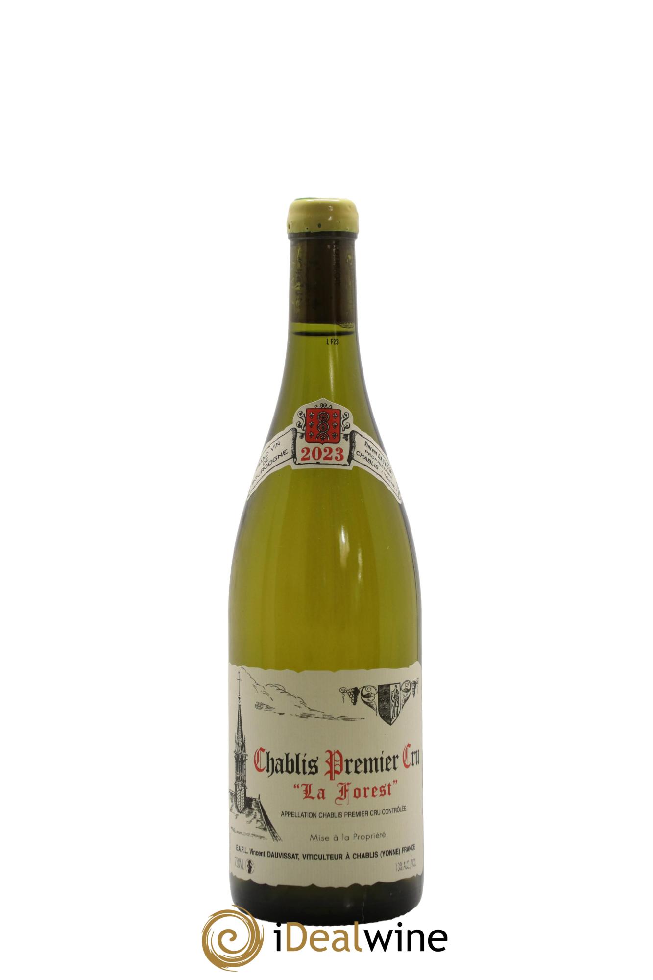 Chablis 1er Cru La Forest Vincent Dauvissat (Domaine) 2023 - Lot de 1 bouteille - 0