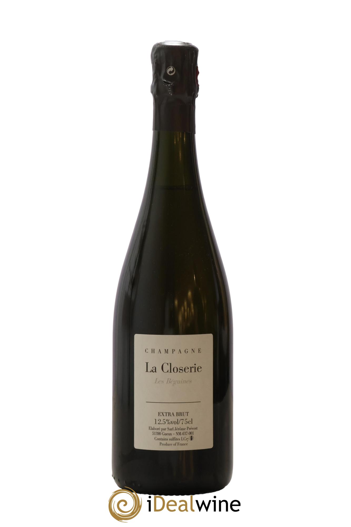 Les Béguines Extra-Brut Jérôme Prévost - Lot de 1 bouteille - 0
