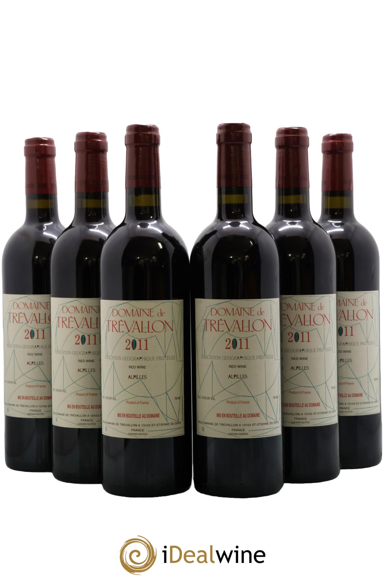 Alpilles Trévallon (Domaine de) Eloi Dürrbach 2011 - Lotto di 6 bottiglie - 0