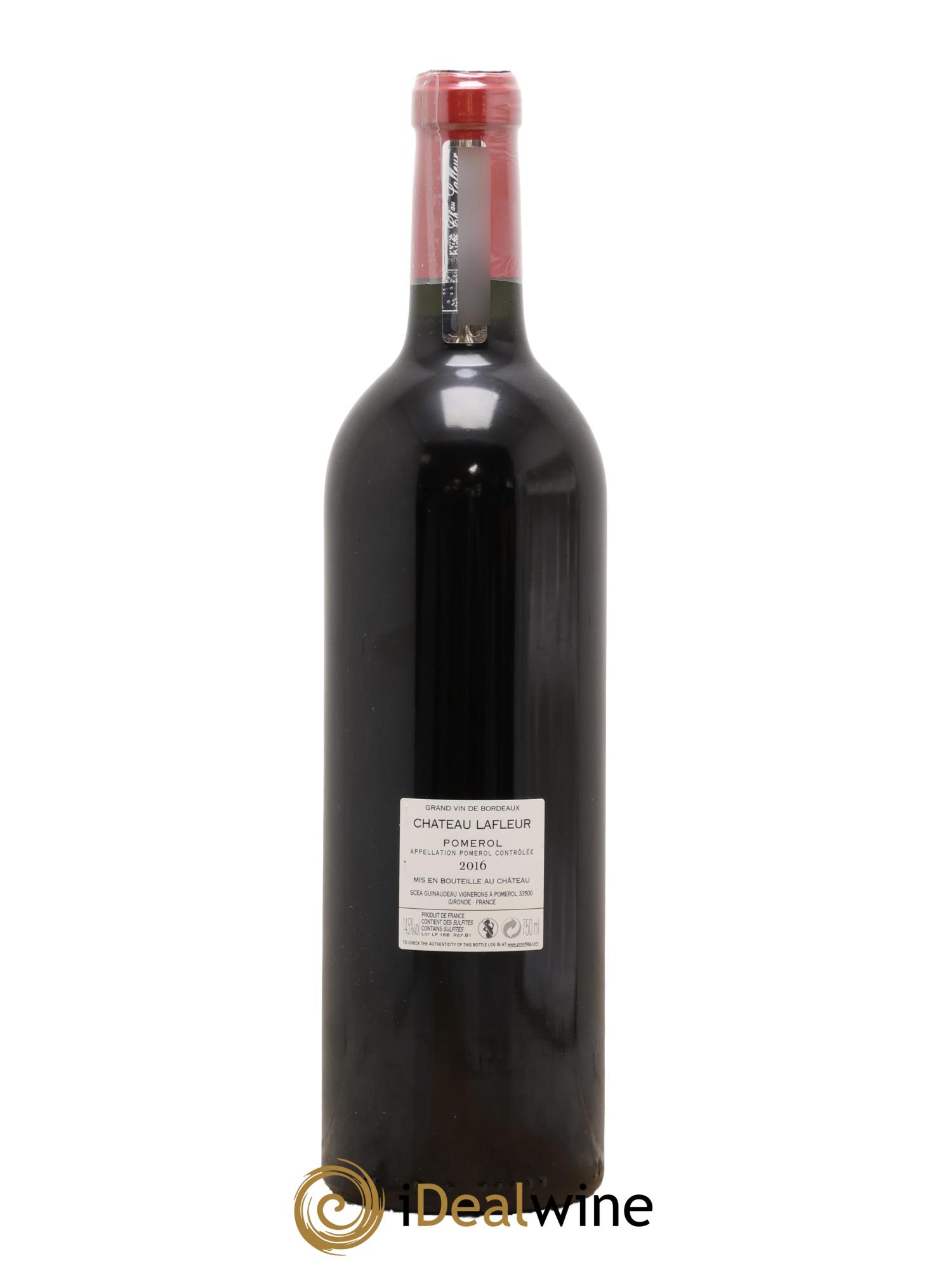 Château Lafleur 2016 - Lot de 1 bouteille - 1