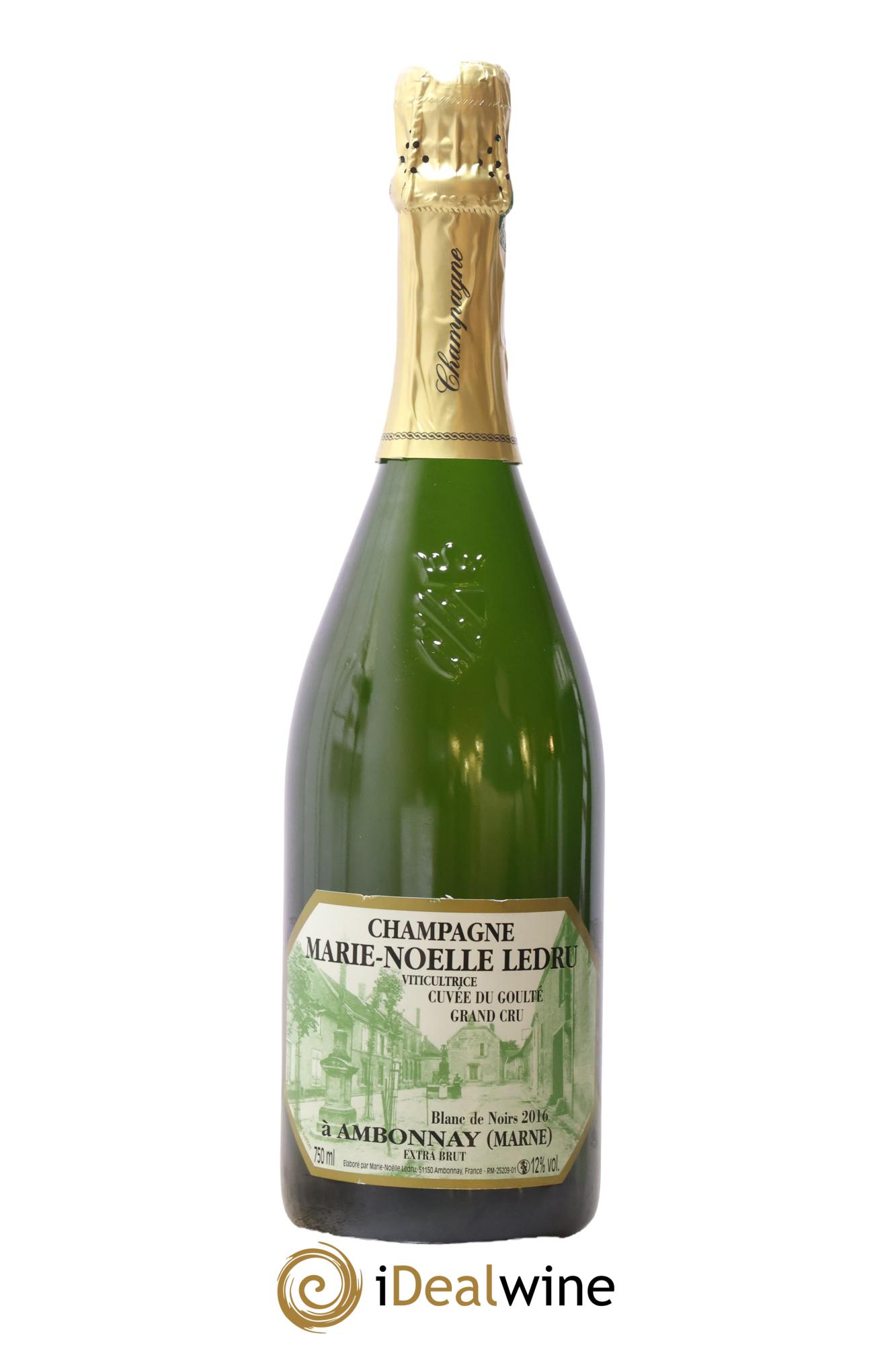 Cuvée du Goulté Blanc de Noirs Marie-Noëlle Ledru 2016 - Lote de 1 botella - 0
