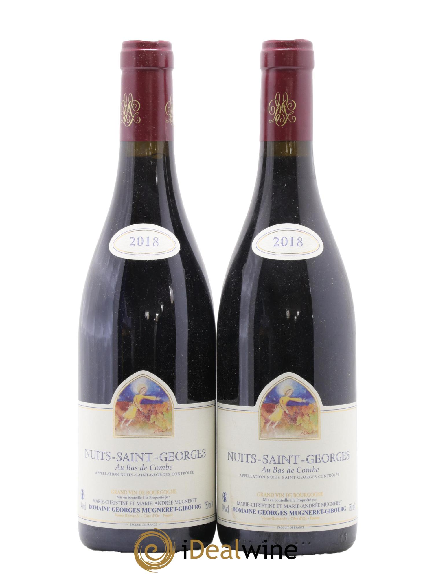 Nuits-Saint-Georges Au Bas de Combe Mugneret-Gibourg (Domaine) 2018 - Lot de 2 bouteilles - 0