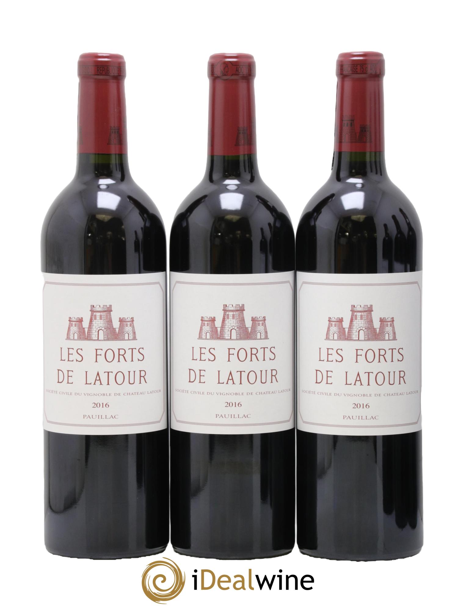 Les Forts de Latour Second Vin 2016 - Posten von 6 Flaschen - 1