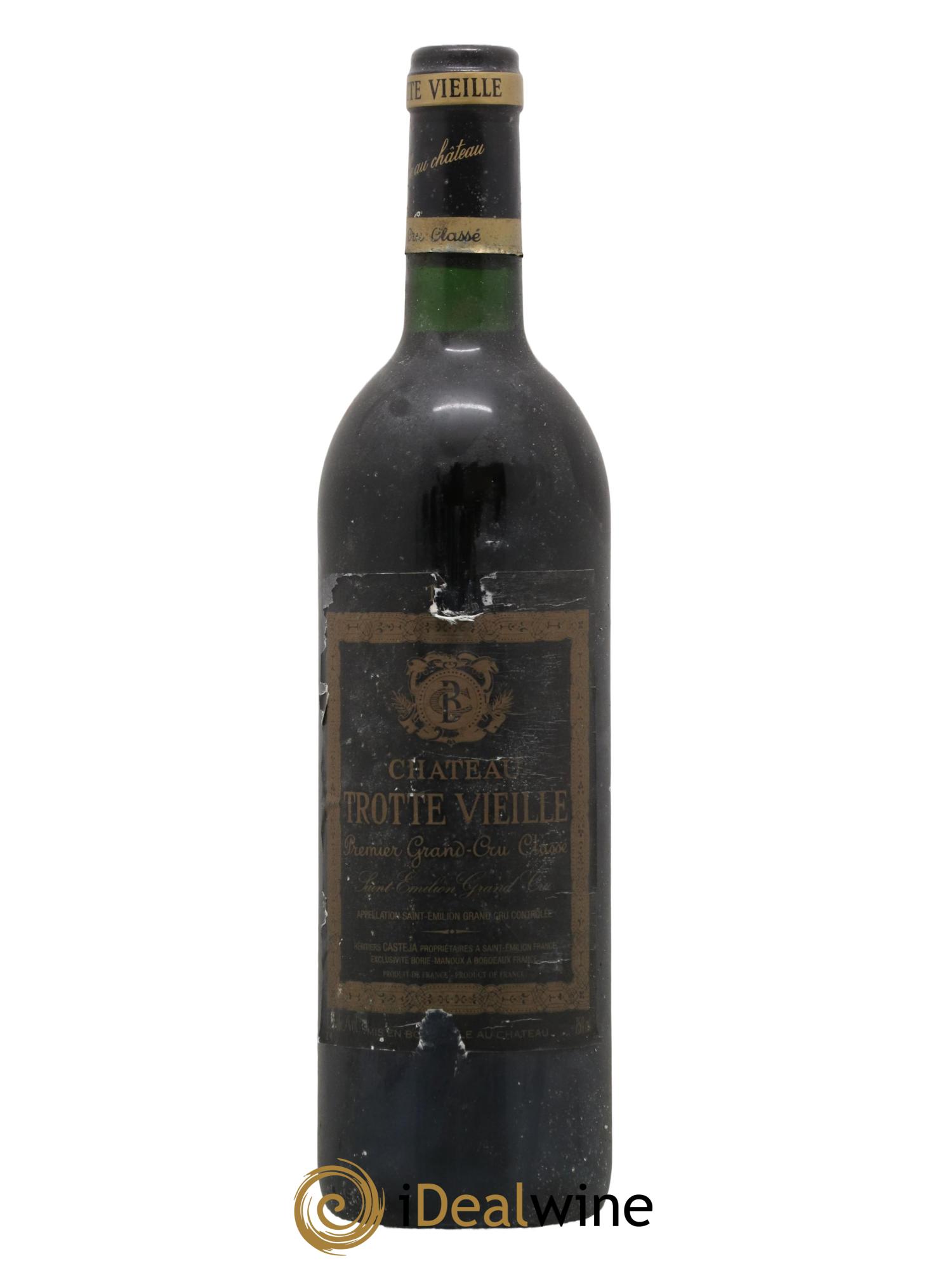 Château Trotte Vieille 1er Grand Cru Classé B - Lot de 1 bouteille - 0