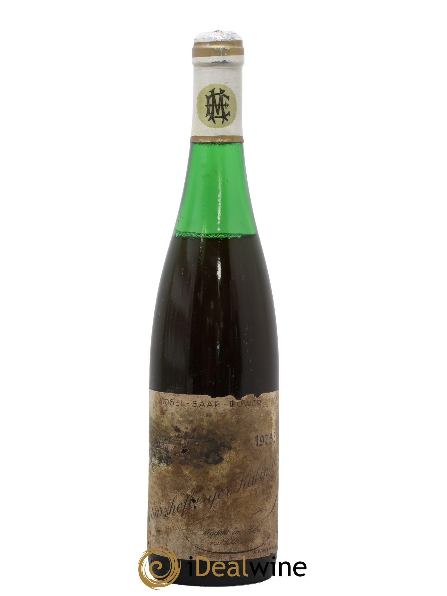 Riesling Scharzhofberger Kabinett Egon Muller 1975 - Lot de 1 bouteille - 0
