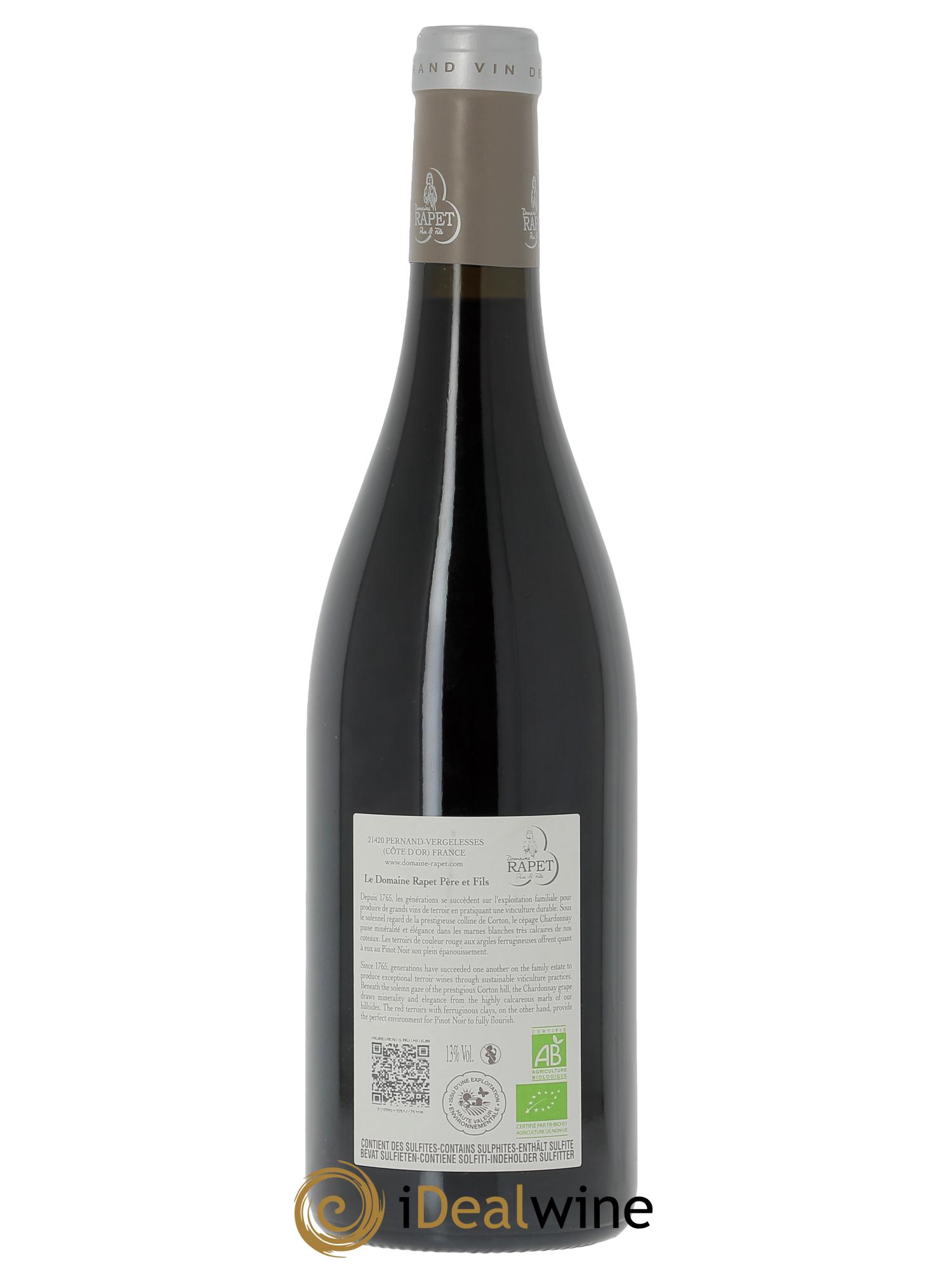 Pernand-Vergelesses Les Belles Filles Rapet Père & Fils 2024 - Lot de 1 bouteille - 1