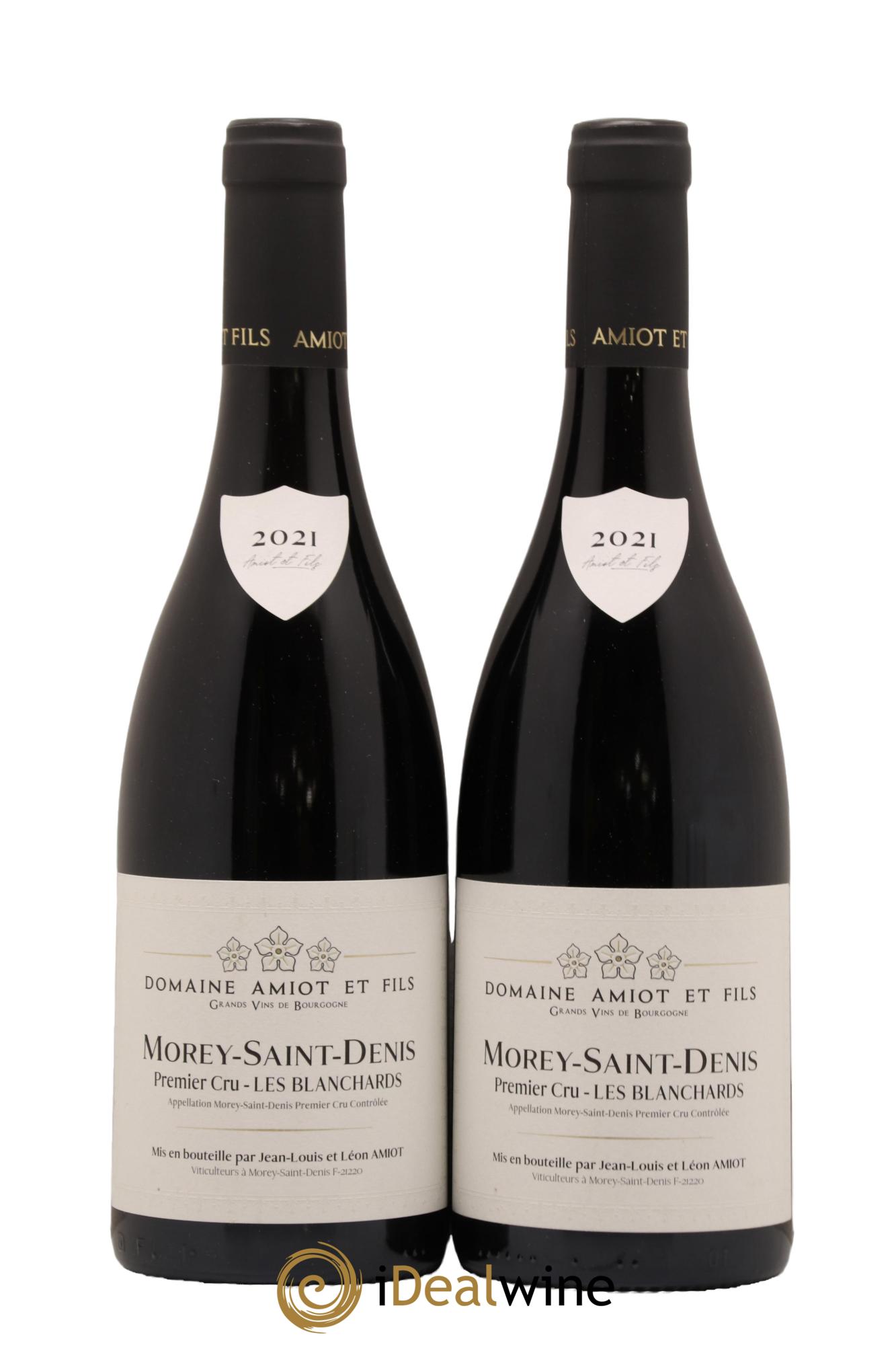 Morey-Saint-Denis 1er Cru Les Blanchards Domaine Amiot Pere Et Fils 2021 - Lot de 2 bouteilles - 0