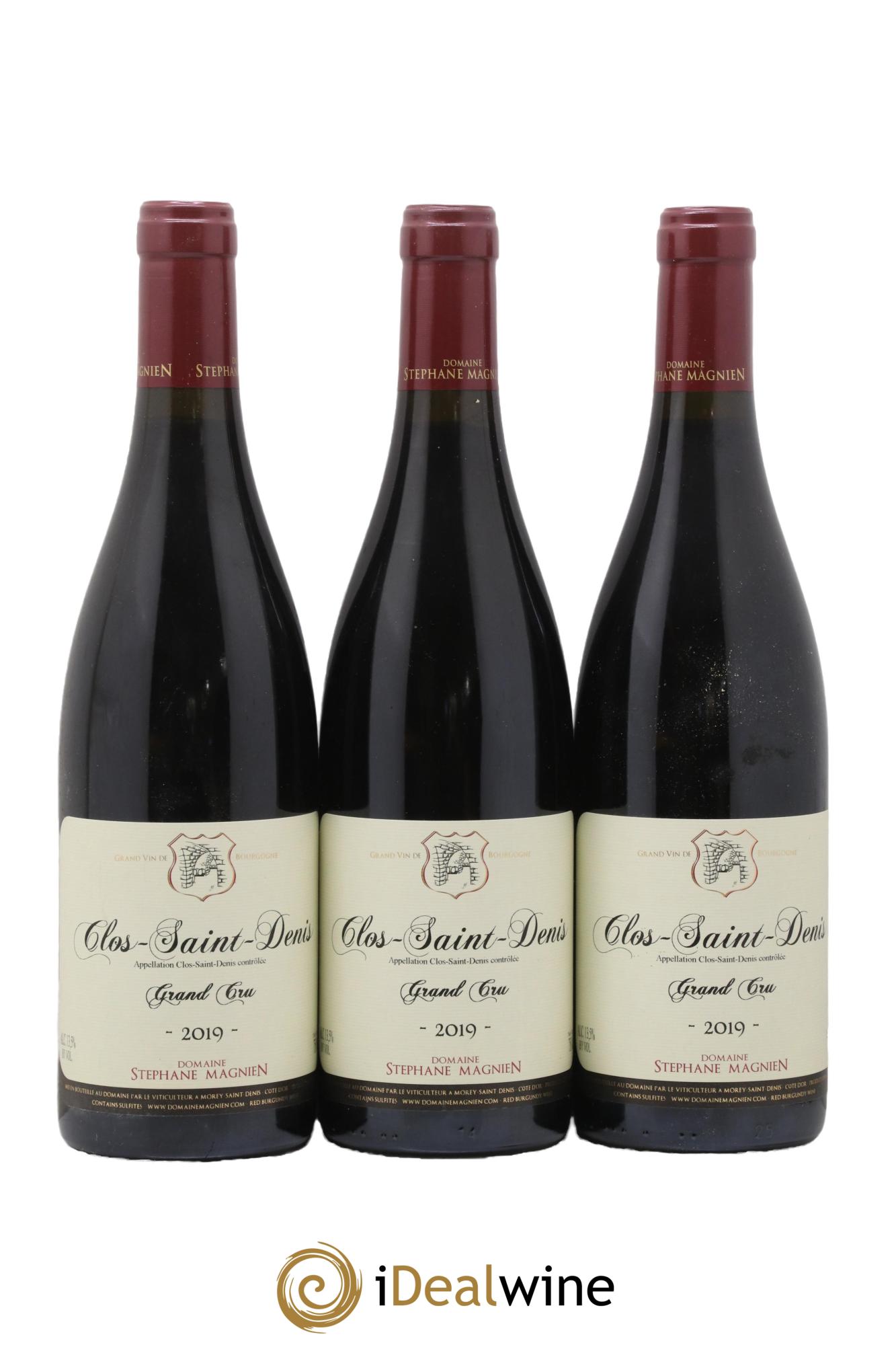 Clos Saint-Denis Grand Cru Stéphane Magnien (Domaine) 2019 - Posten von 3 Flaschen - 0