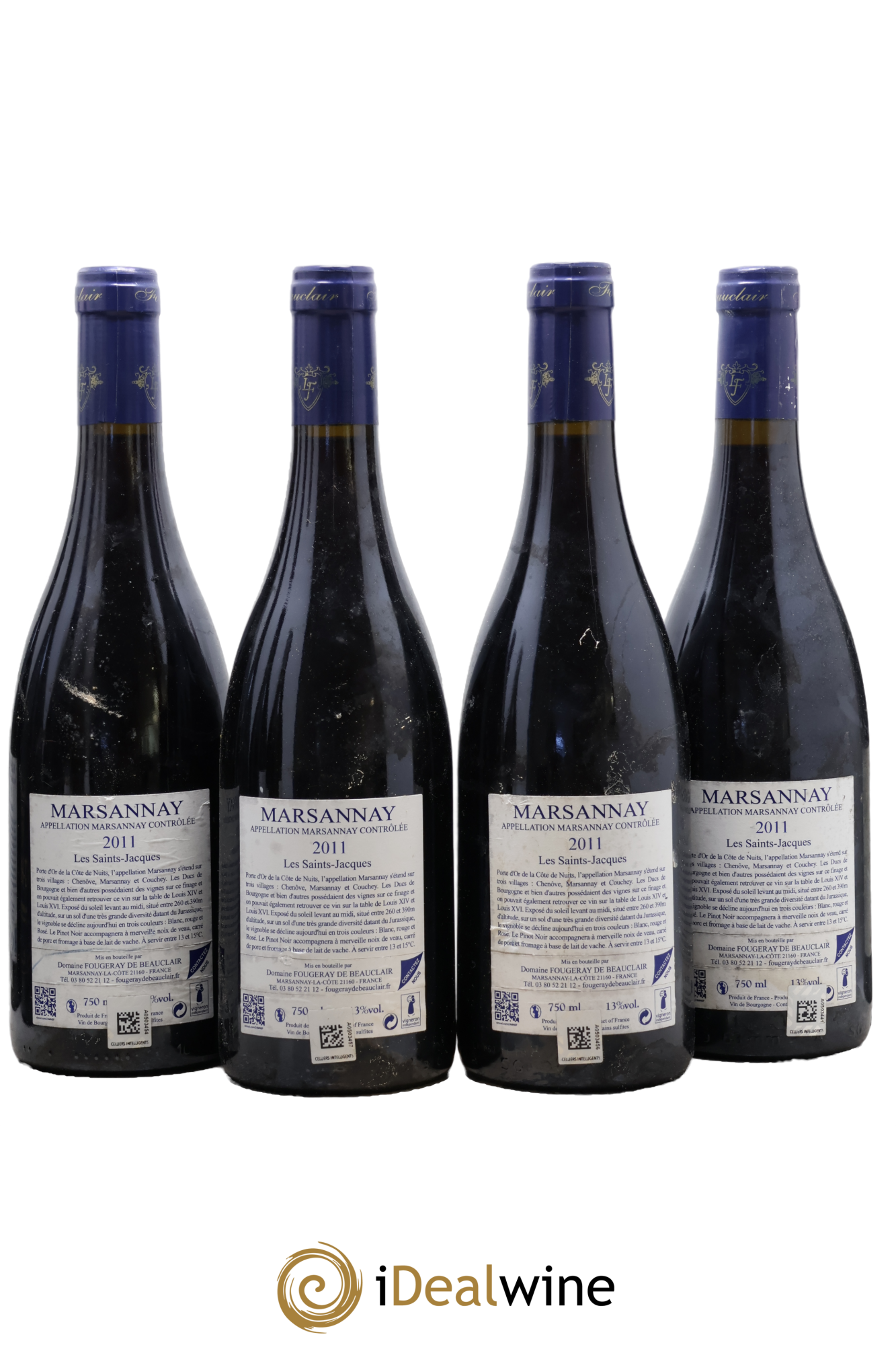 Marsannay 2011 - Lote de 4 botellas - 1