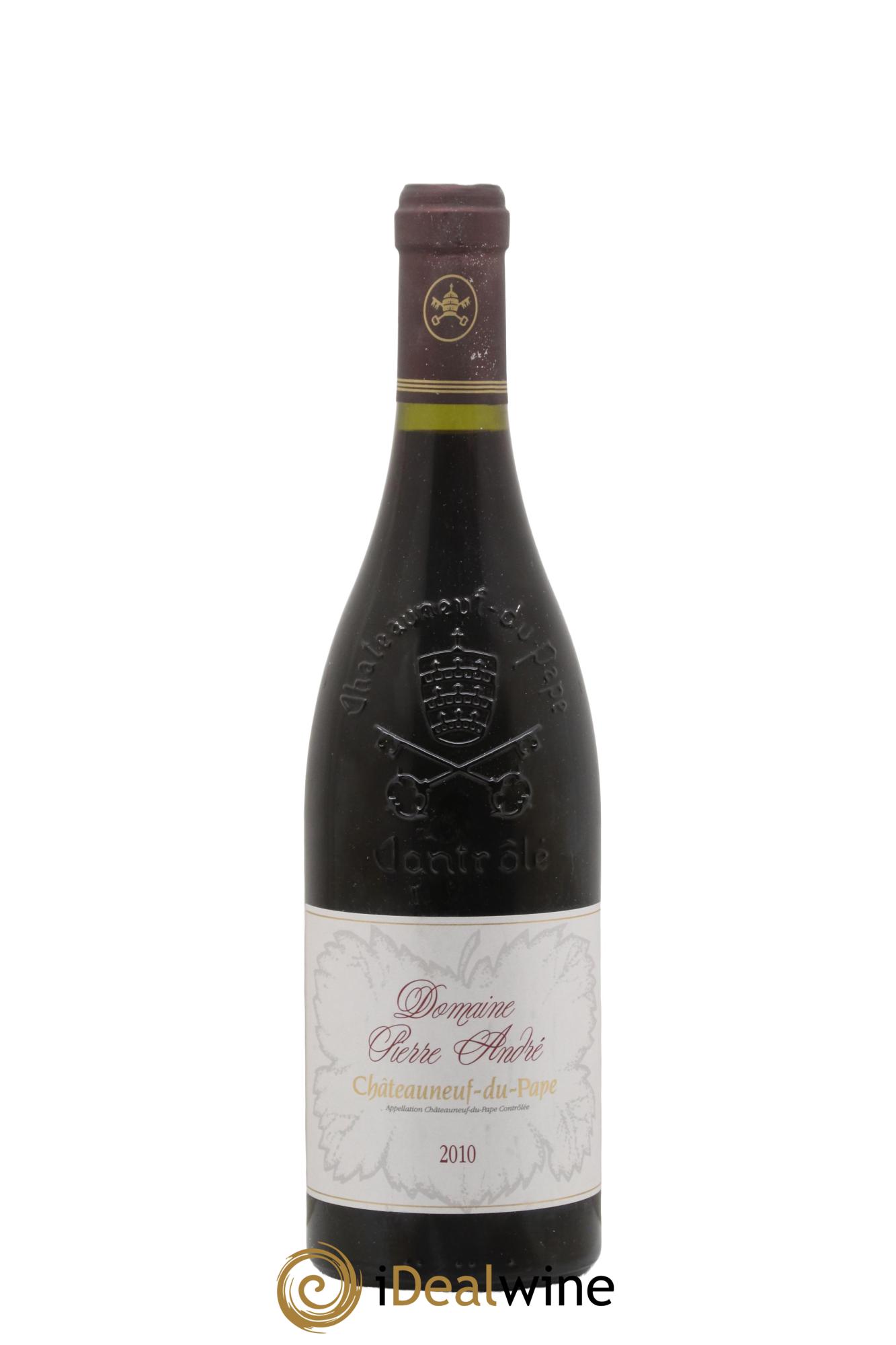 Châteauneuf-du-Pape Pierre André (Domaine) 2010 - Lot de 1 bouteille - 0