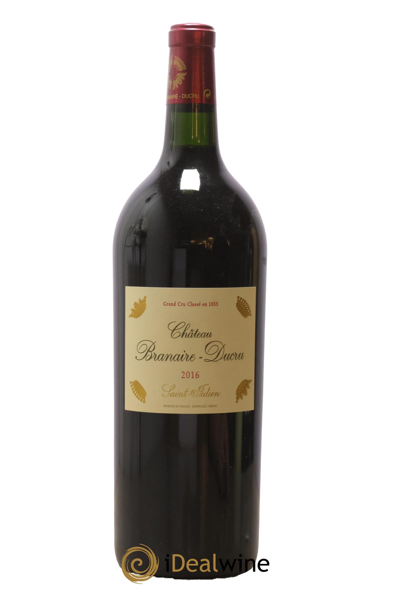 Château Branaire Ducru 4ème Grand Cru Classé 2016 - Lot de 1 magnum - 0