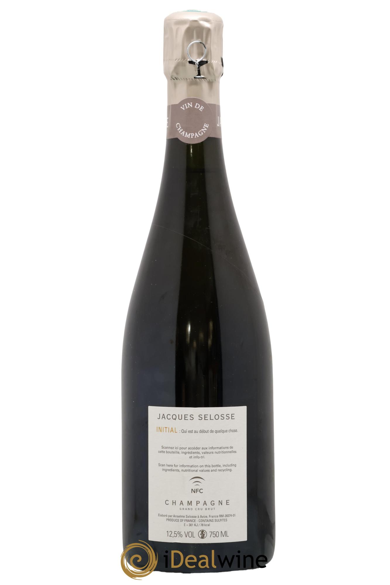 Initial Brut Jacques Selosse - Posten von 1 Flasche - 1