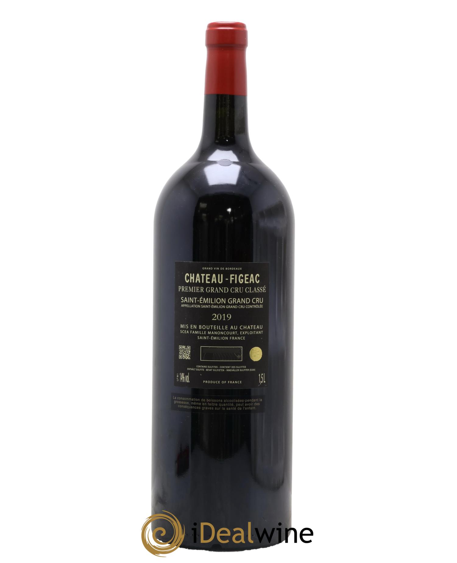 Château Figeac 1er Grand Cru Classé A 2019 - Lot of 1 magnum - 1