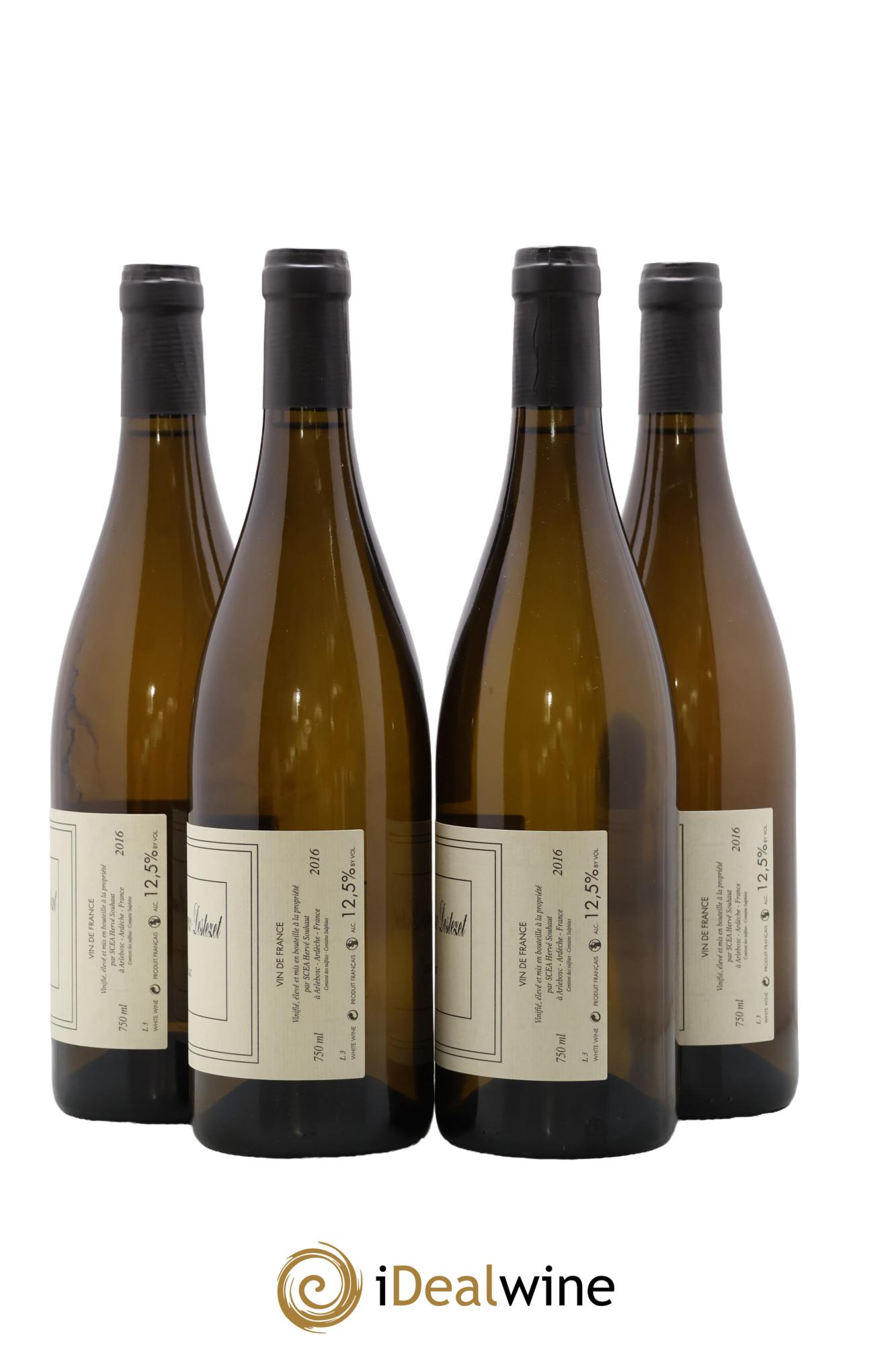 Vin de France Hervé Souhaut - Domaine Romaneaux-Destezet 2016 - Lot de 4 bouteilles - 1