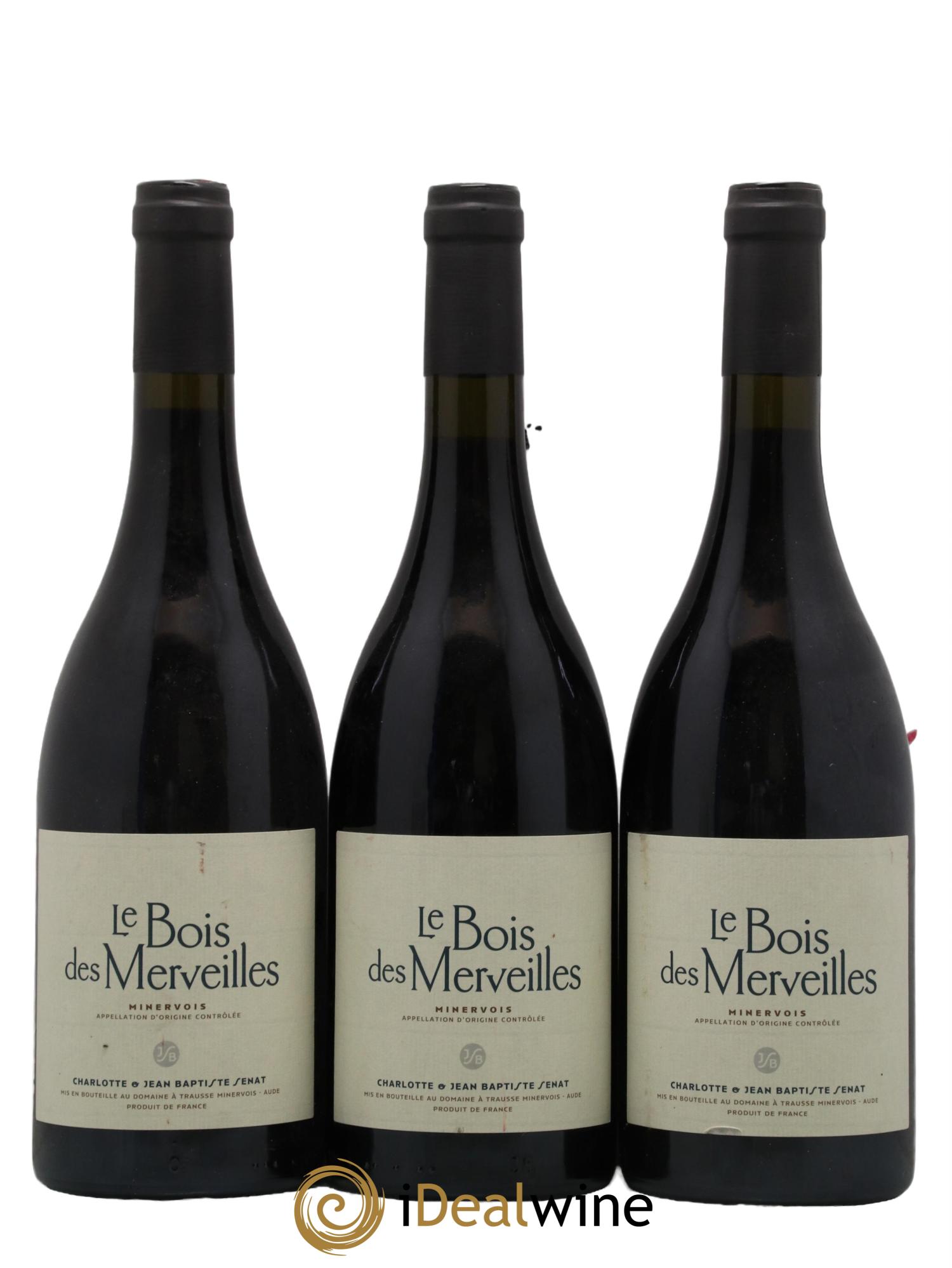 Minervois Le Bois des Merveilles Jean-Baptiste Sénat 2017 - Lot de 3 bouteilles - 0