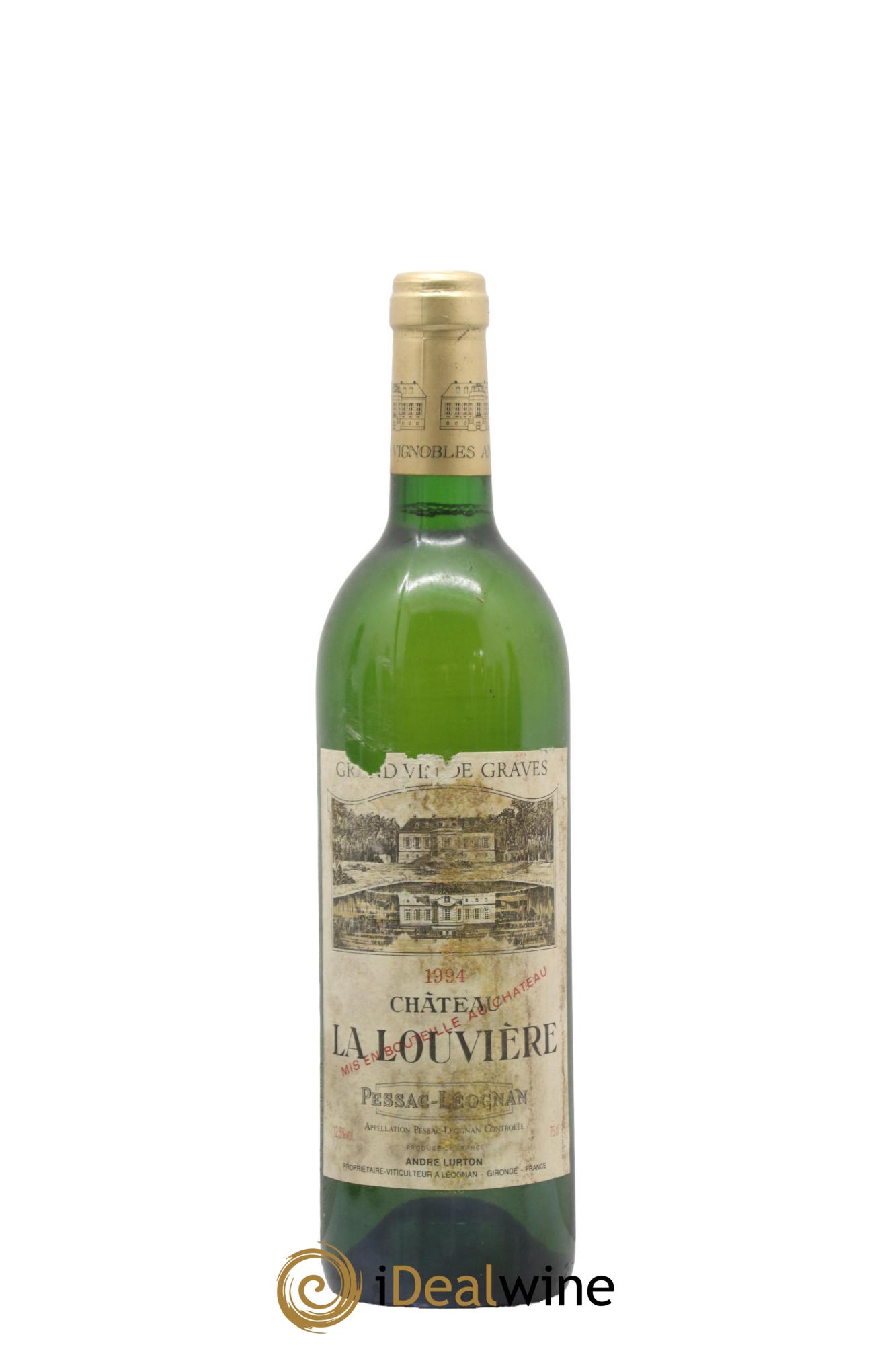 Château la Louvière 1994 - Lot de 1 bouteille - 0