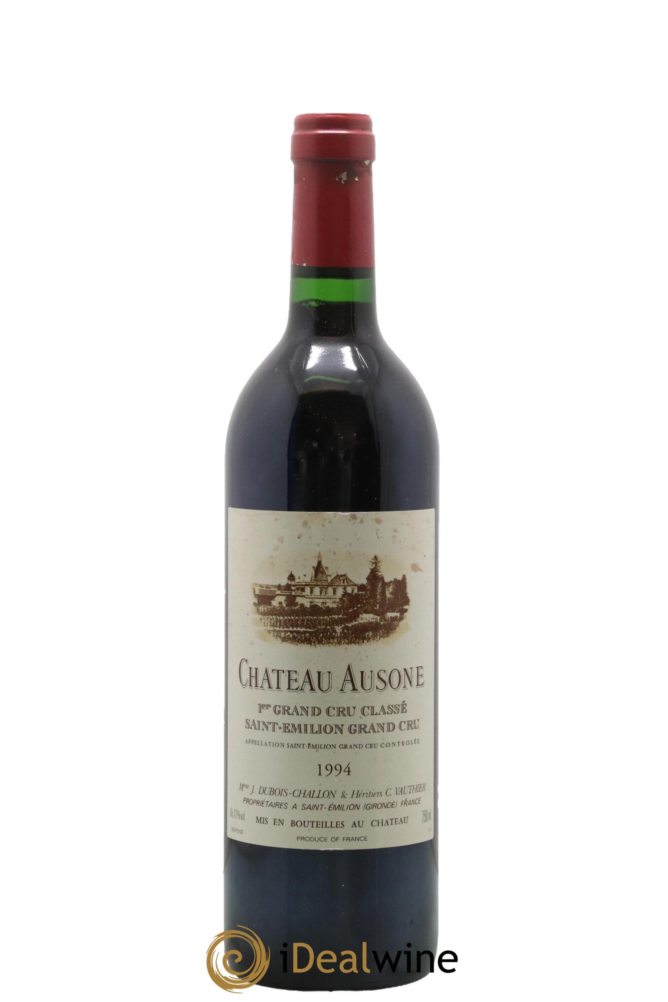 Château Ausone 1er Grand Cru Classé A 1994 - Lot de 1 bouteille - 0