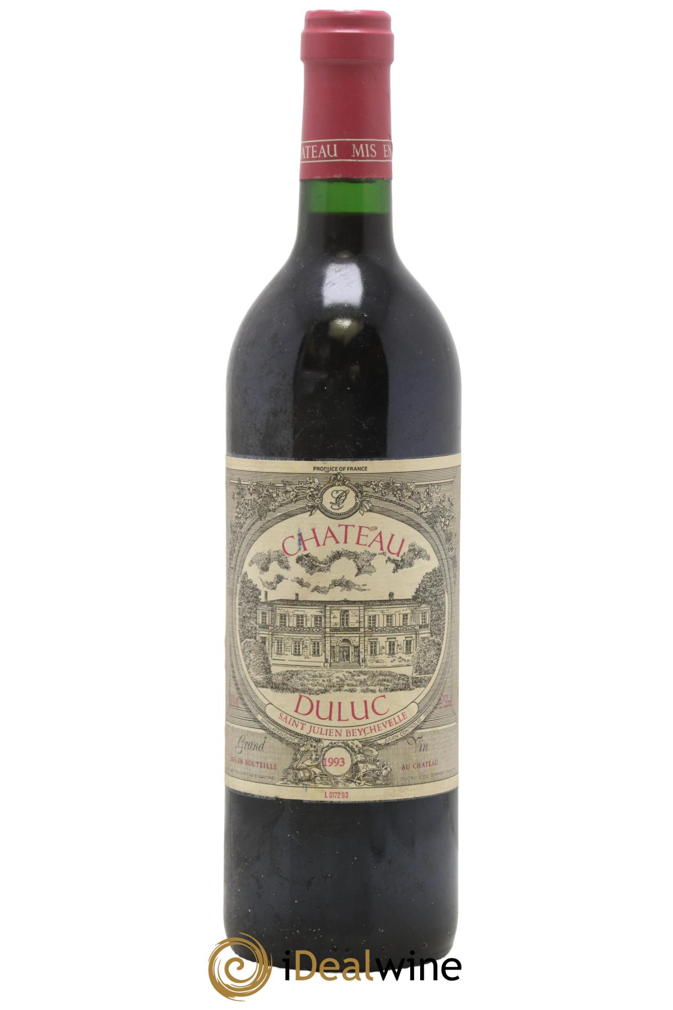 Duluc de Branaire Second Vin 1993 - Lot de 1 bouteille - 0