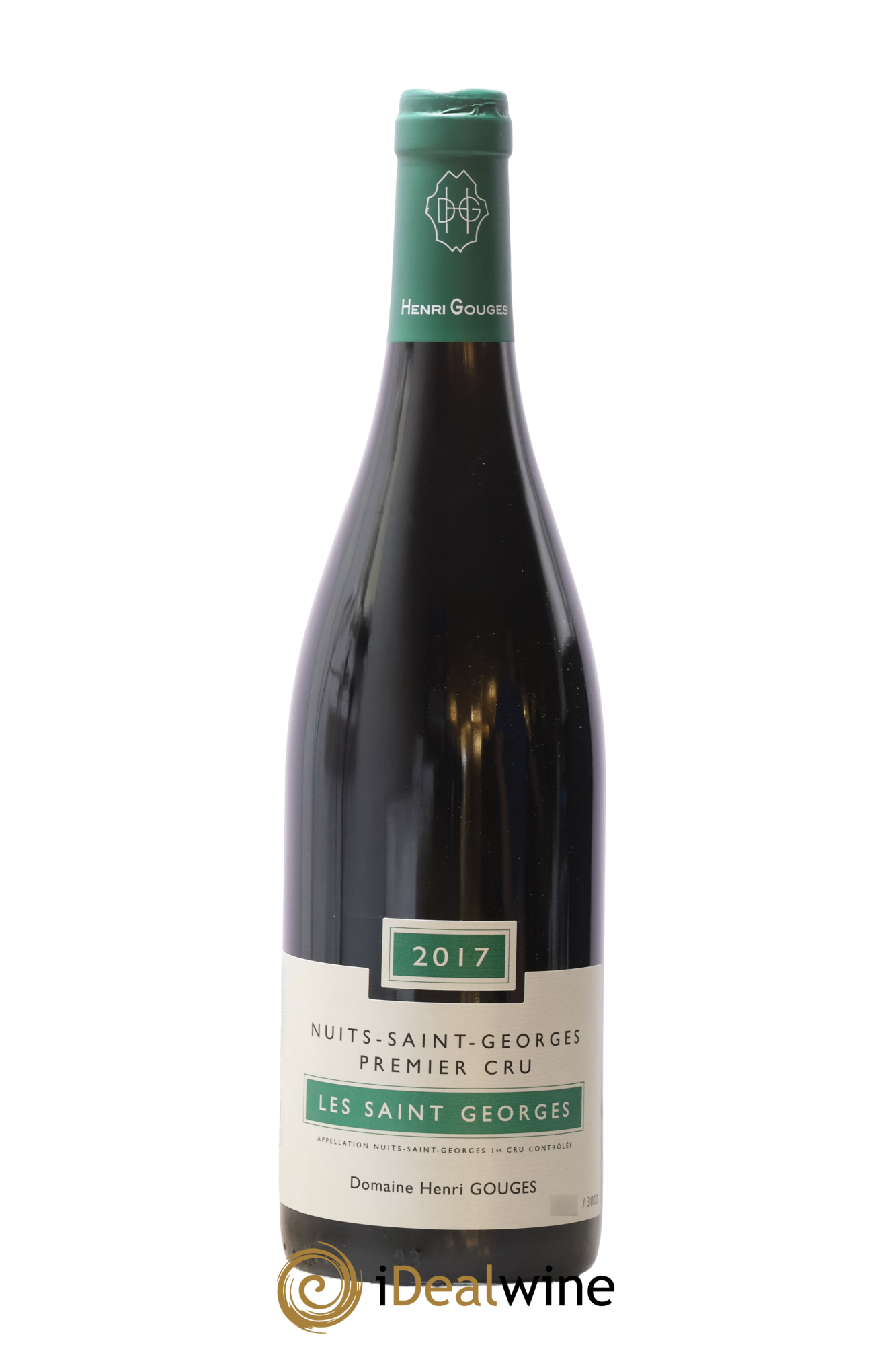 Nuits-Saint-Georges 1er Cru Les Saints Georges Henri Gouges 2017 - Lot de 1 bouteille - 0