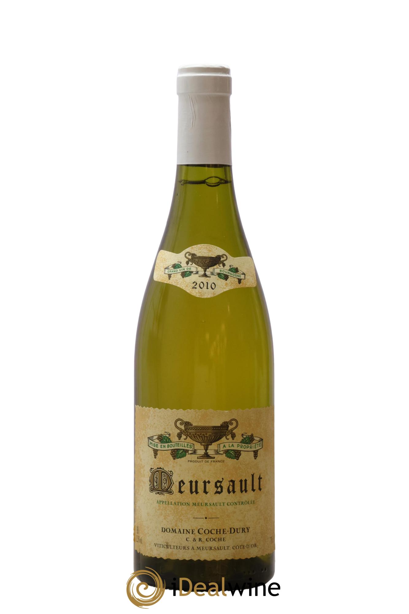 Meursault Coche Dury (Domaine) 2010 - Lot de 1 bouteille - 0