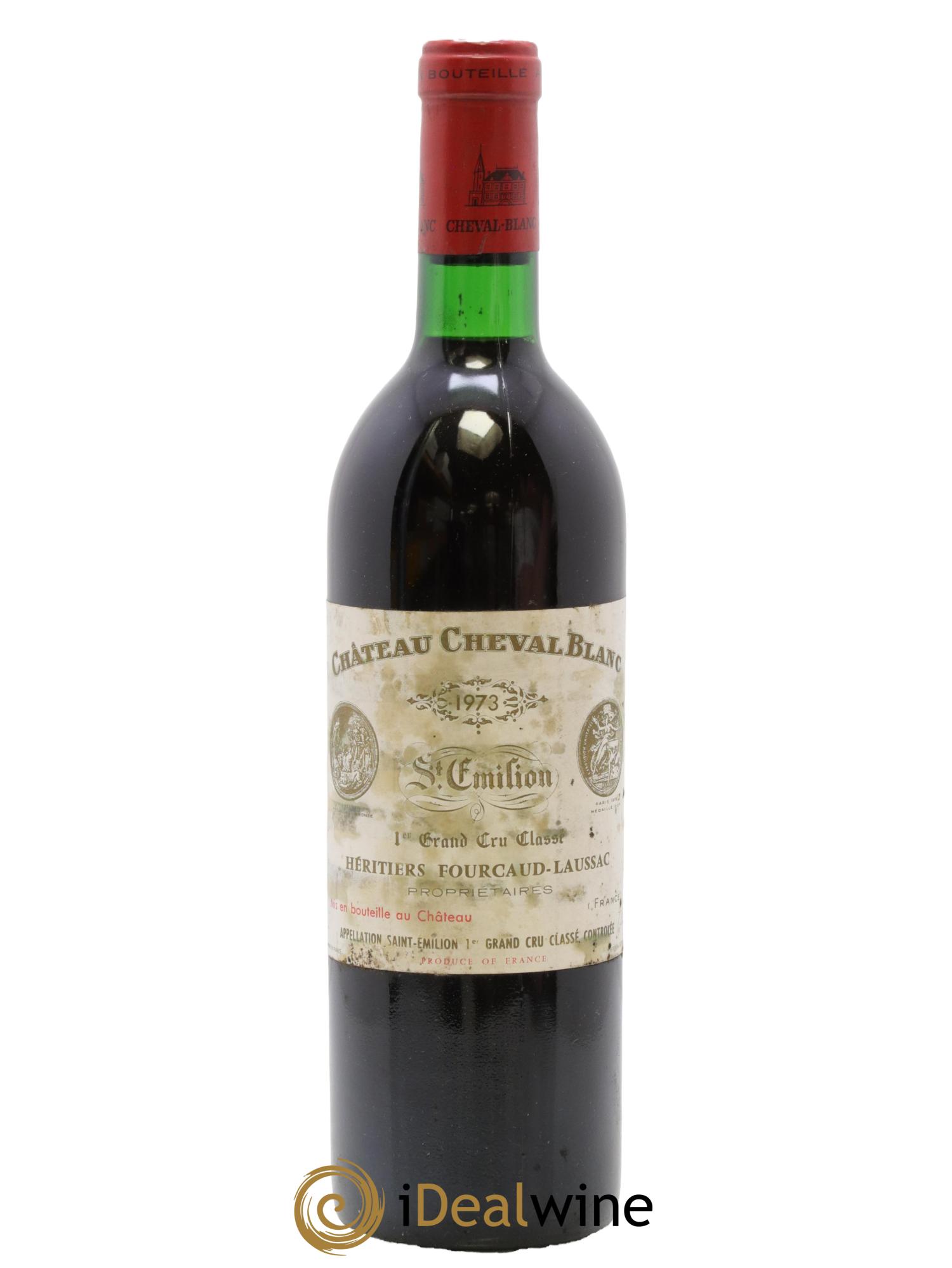 Château Cheval Blanc 1er Grand Cru Classé A 1973 - Lot de 1 bouteille - 0
