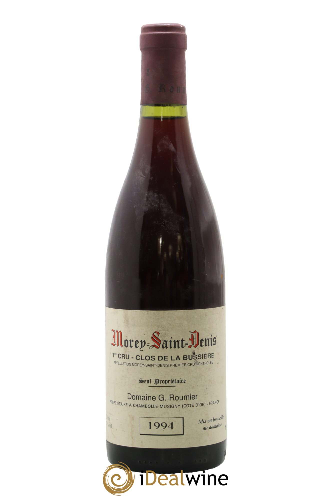 Morey-Saint-Denis 1er Cru Clos de la Bussière Georges Roumier (Domaine) 1994 - Lot de 1 bouteille - 0