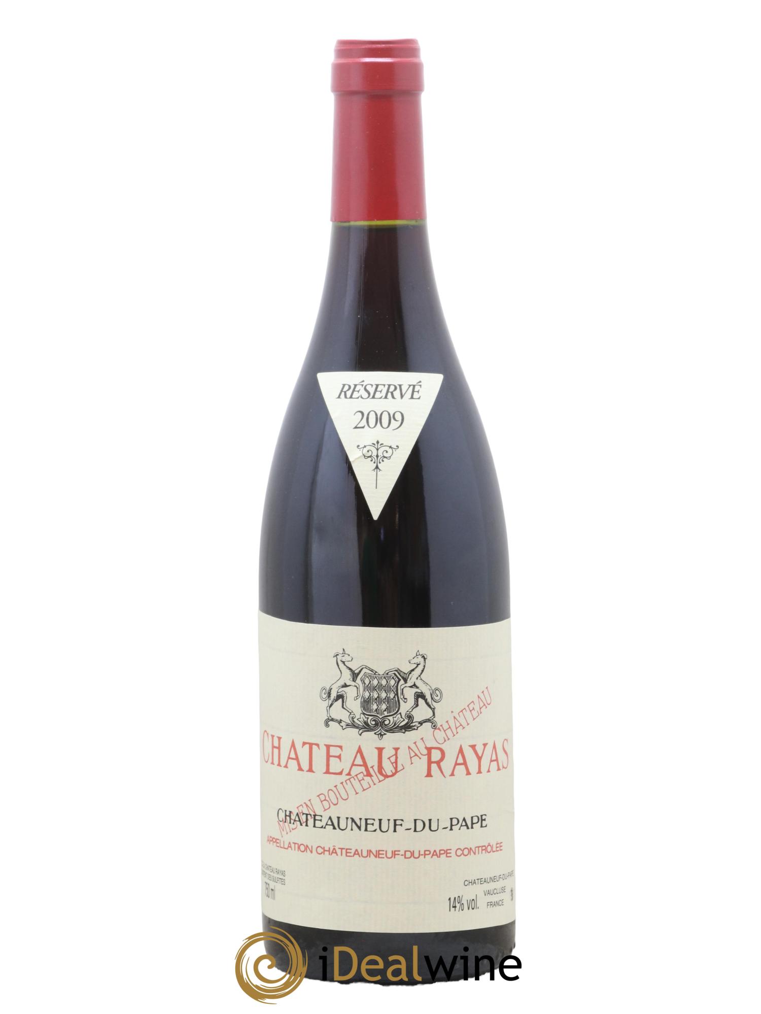 Châteauneuf-du-Pape Château Rayas Emmanuel Reynaud 2009 - Lot de 1 bouteille - 0