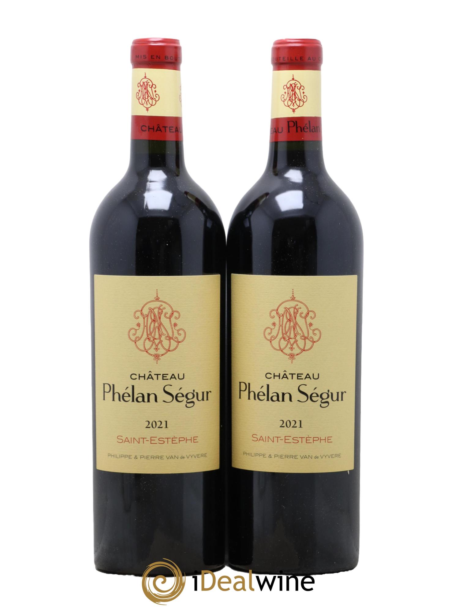 Château Phélan Ségur 2021 - Lotto di 2 bottiglie - 0