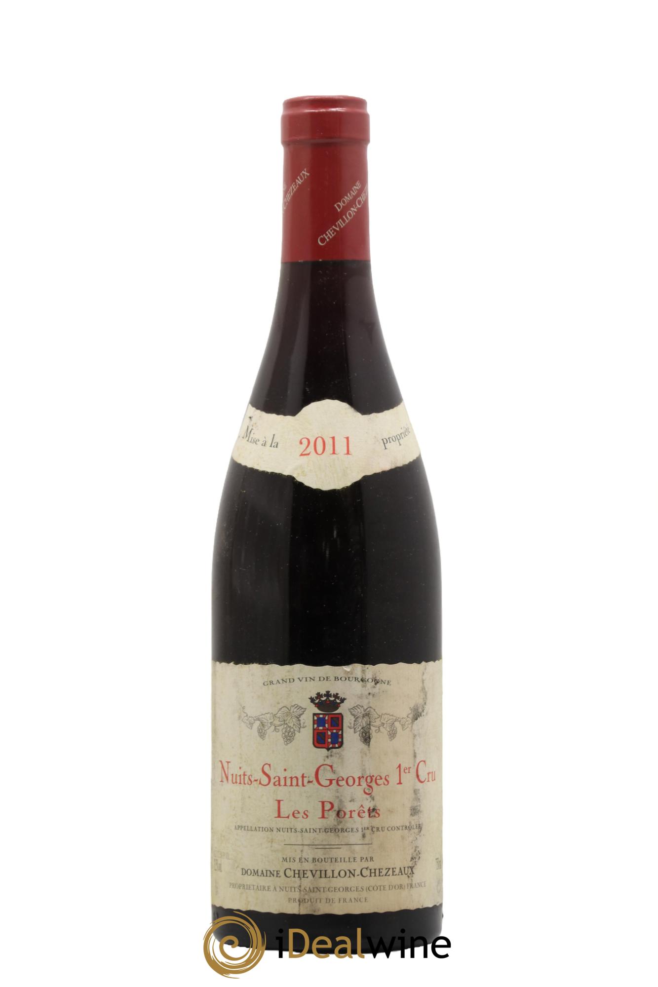 Nuits-Saint-Georges 1er Cru Les Porets Domaine Chevillon Chezeaux 2011 - Lot de 1 bouteille - 0