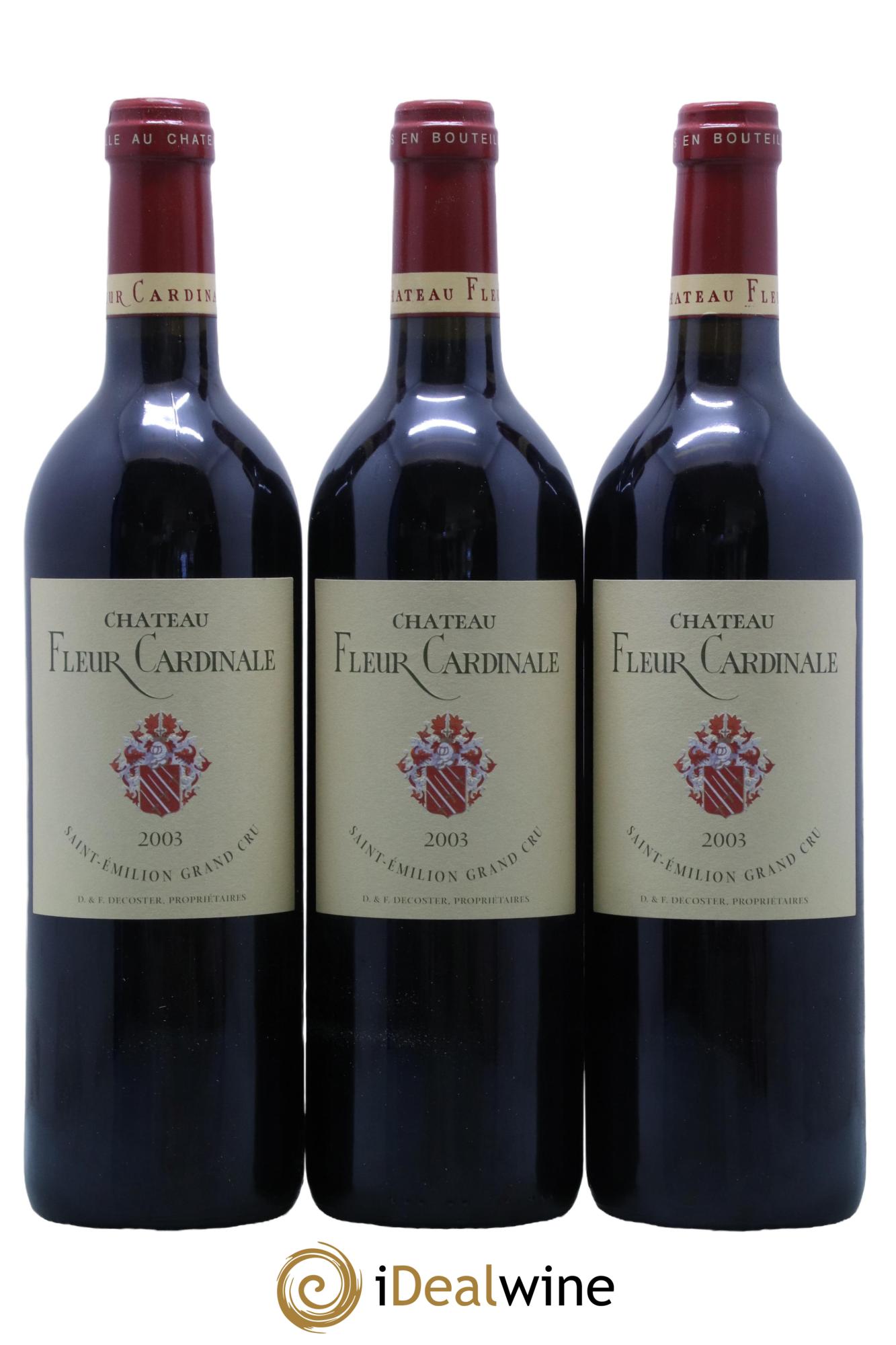 Château Fleur Cardinale Grand Cru Classé 2003 - Lot de 12 bouteilles - 3