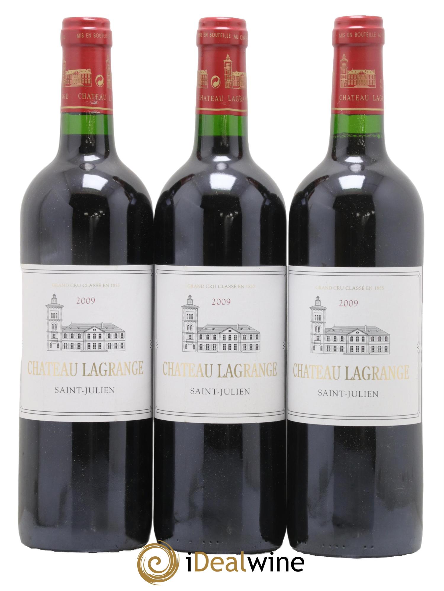 Château Lagrange 3ème Grand Cru Classé 2009 - Lot de 3 bouteilles - 0