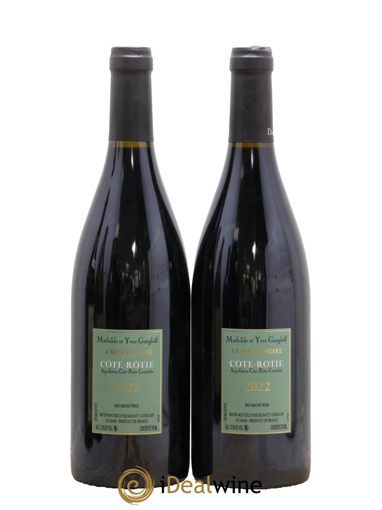 Côte-Rôtie La Sereine Noire Gangloff (Domaine) 2022 - Lot of 2 bottles - 1